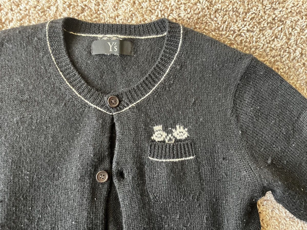 Yohji Yamamoto Yohji Yamamoto Laine Wool Cardigan Size XS / US 0-2 / IT 36-38 - 2 Thumbnail