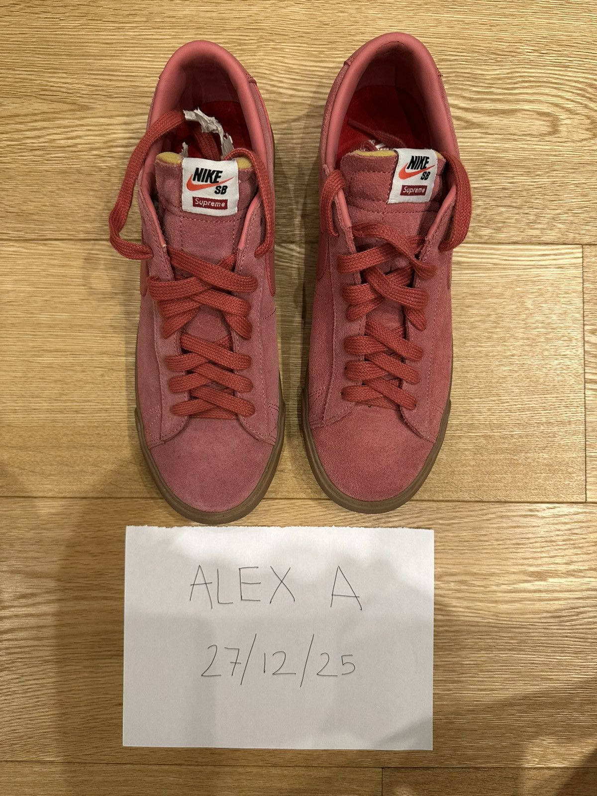 Nike × Supreme Supreme Nike SB Blazer Low (Desert Bloom) Size US 9 / EU 42 - 1 Thumbnail