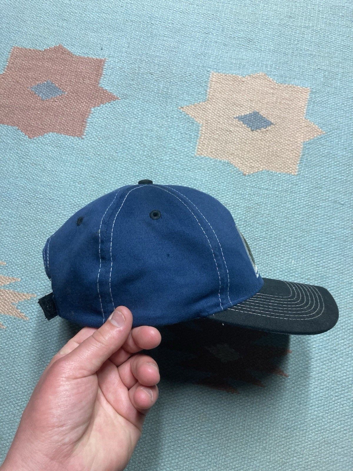 Vintage strapback hat Scooby Doo holographic trippy stoner cartoon Size ONE SIZE - 8 Thumbnail