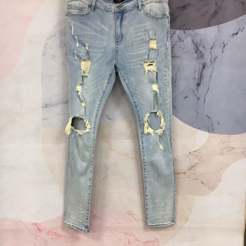Amiri Amiri distressed denim pants Size US 36 / EU 52 - 1 Thumbnail