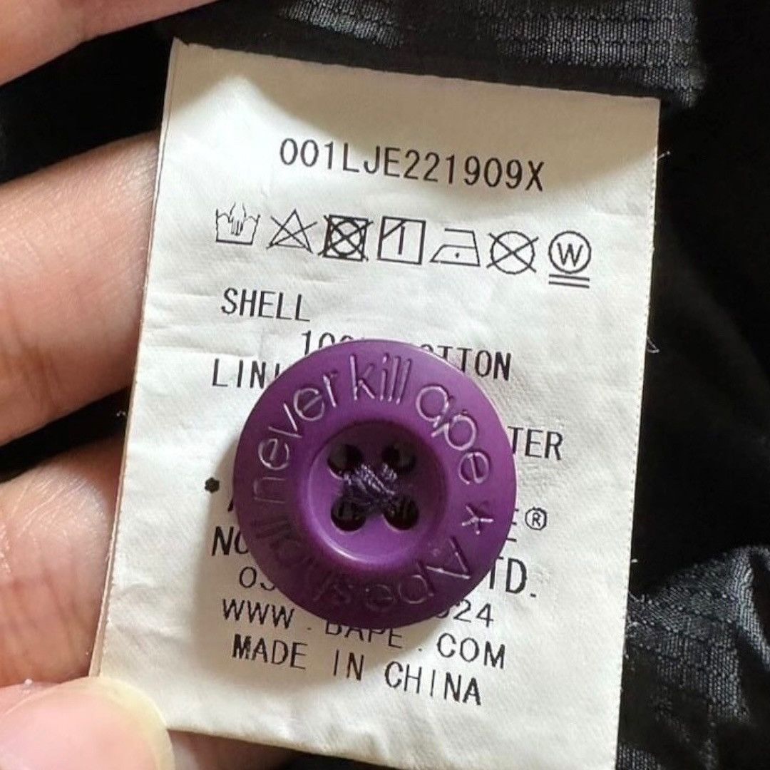 Bape × Undefeated BAPE UNDEFEATED M-65 Jacket Purple camo ⁡ Size US M / EU 48-50 / 2 - 9 Thumbnail