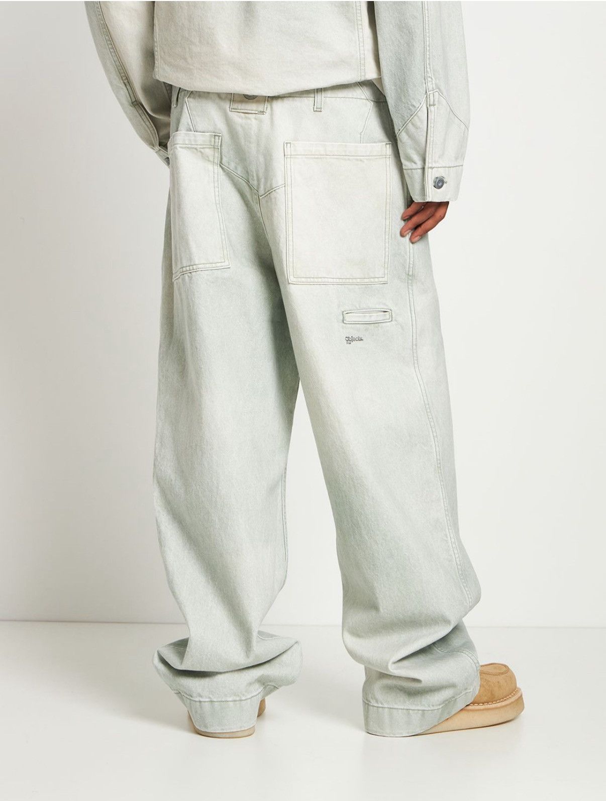 Objects IV Life Patina Green Baggy Jeans