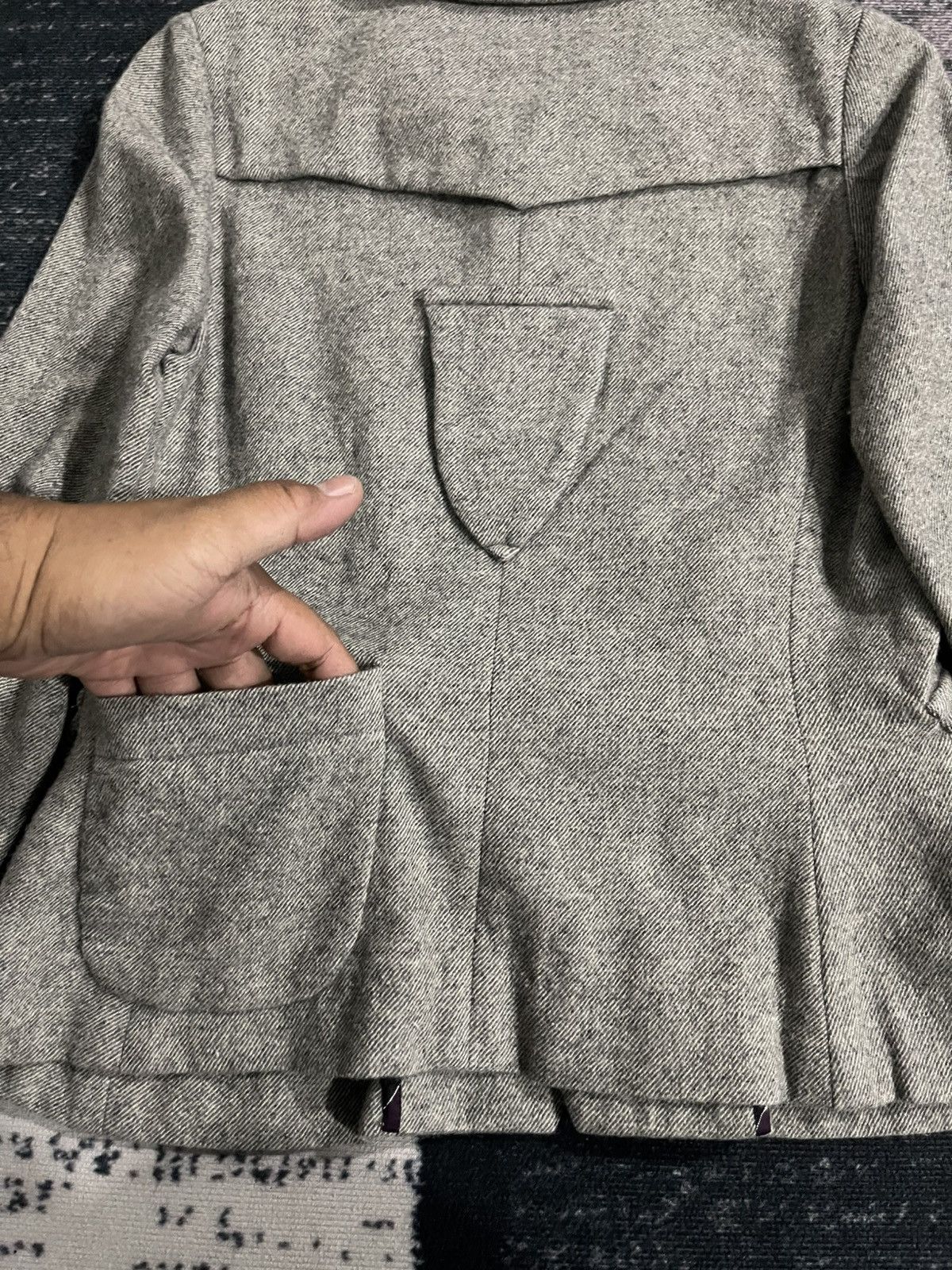 Japanese Brand × Vintage Vintage Unbrand Wool Jacket Size XS / US 0-2 / IT 36-38 - 15 Thumbnail