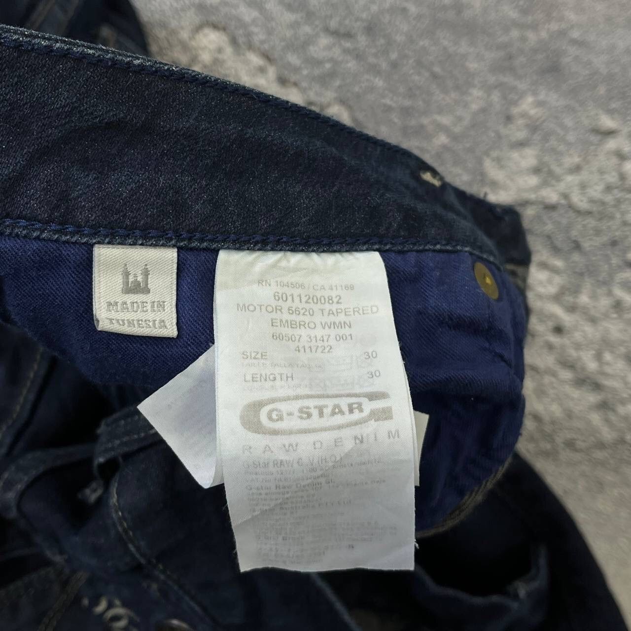 G-Star Vintage Big Logo 96 G-Star Faded Jeans Distressed Thrashed Size US 30 / EU 46 - 4 Thumbnail