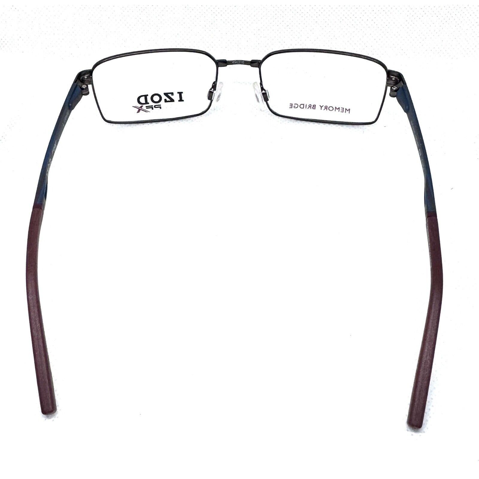 Izod IZOD PERFORMANCE X PFX X3804 GUNMETAL NAVY-BLUE EYEGLASSES Size ONE SIZE - 5 Thumbnail