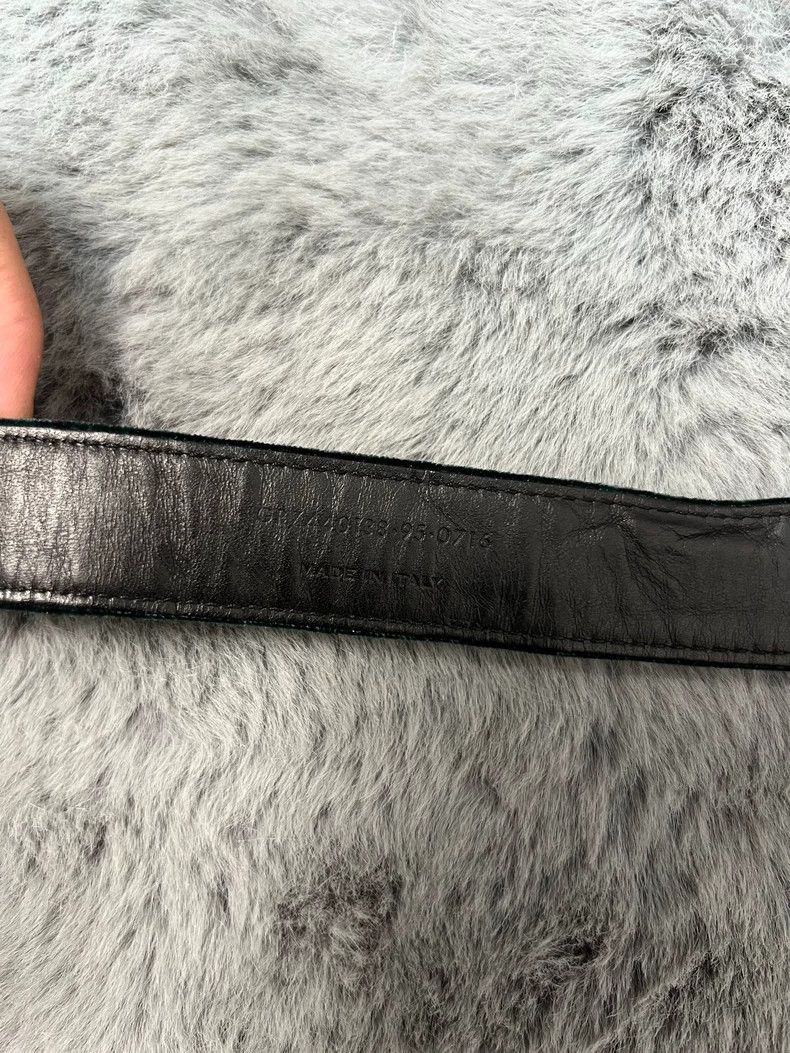 Saint Laurent Paris Saint Laurent Paris Fall/Winter 16 Green Velvet Patchwork Size ONE SIZE - 5 Thumbnail