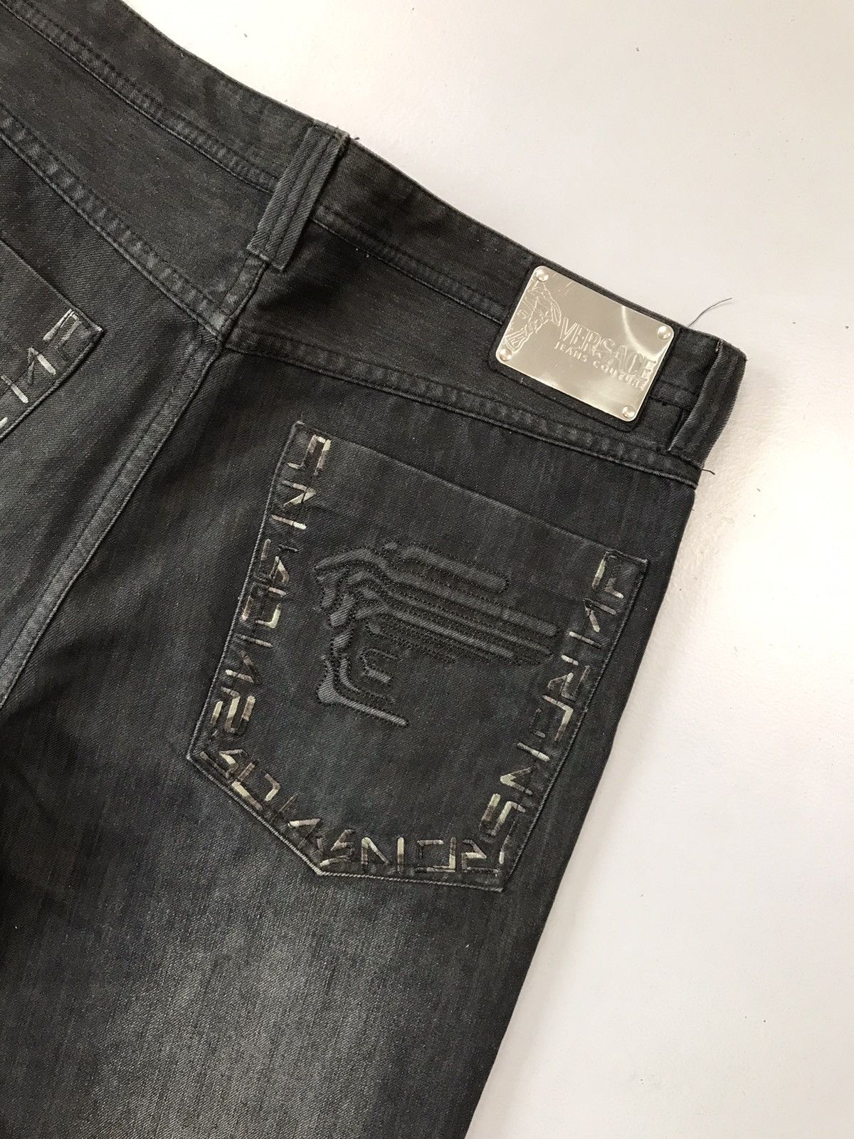 Versace Vintage versace denim Size US 40 / EU 56 - 11 Thumbnail