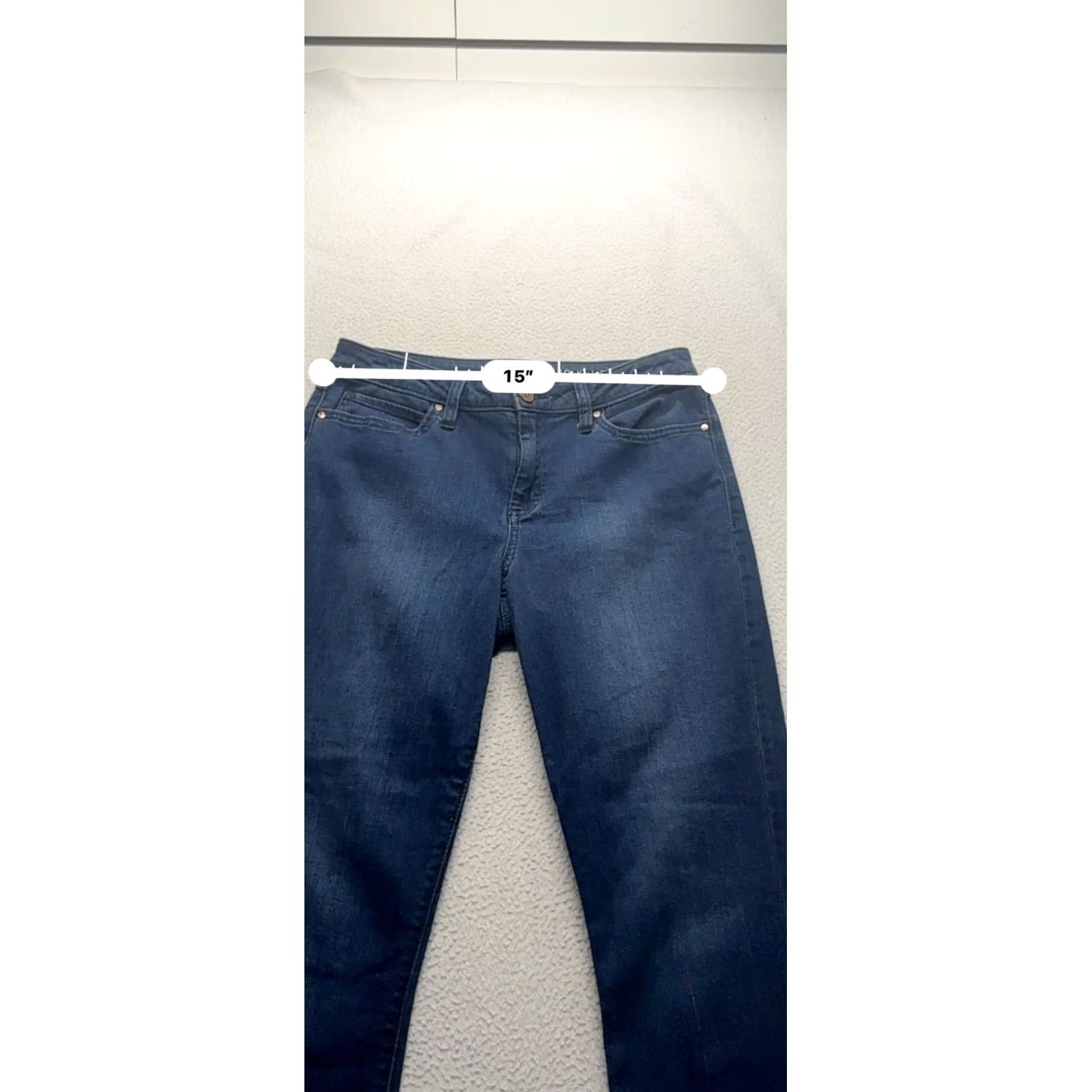 Lauren Conrad Lauren Conrad Jeans Women Kick Boot Denim Size 10 Blue Cotton Spandex Denim 5-Pocket Slim Stretch Pants 35.9in Inseam Size 24" / US 00 / IT 34 - 8 Thumbnail