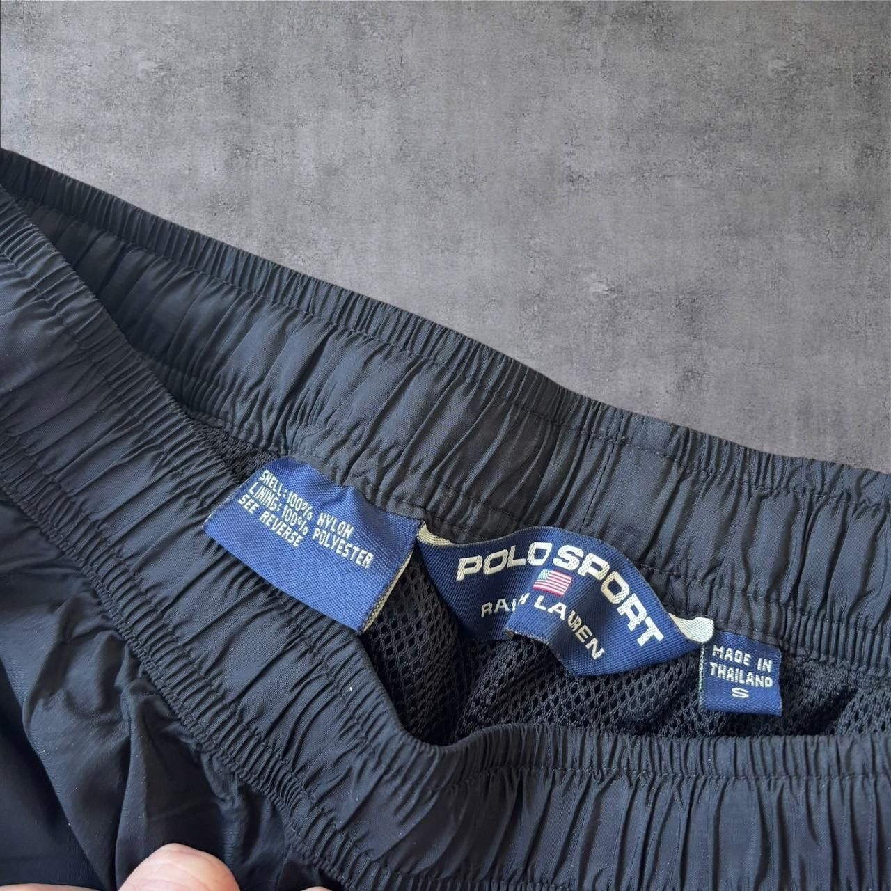 Polo Ralph Lauren × Vintage Vintage Polo Sport Nylon Shorts Size US 30 / EU 46 - 4 Thumbnail