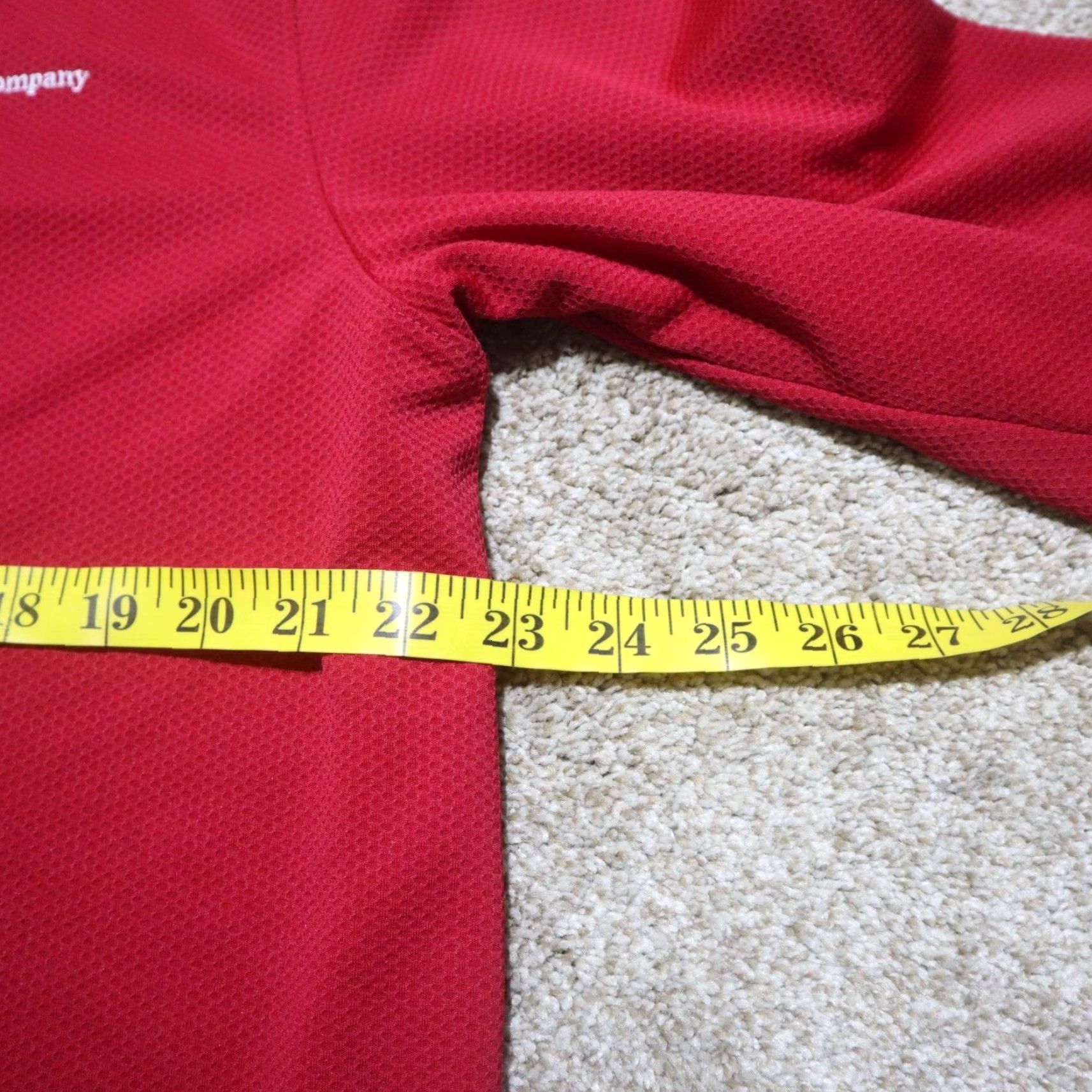 Vintage Sport-Tek Jacket First Bank & Trust Red 1/4 Zip Adult Men L Large Polyester Softshell Embroidered Logo Zipper Jacket Size US L / EU 52-54 / 3 - 6 Thumbnail