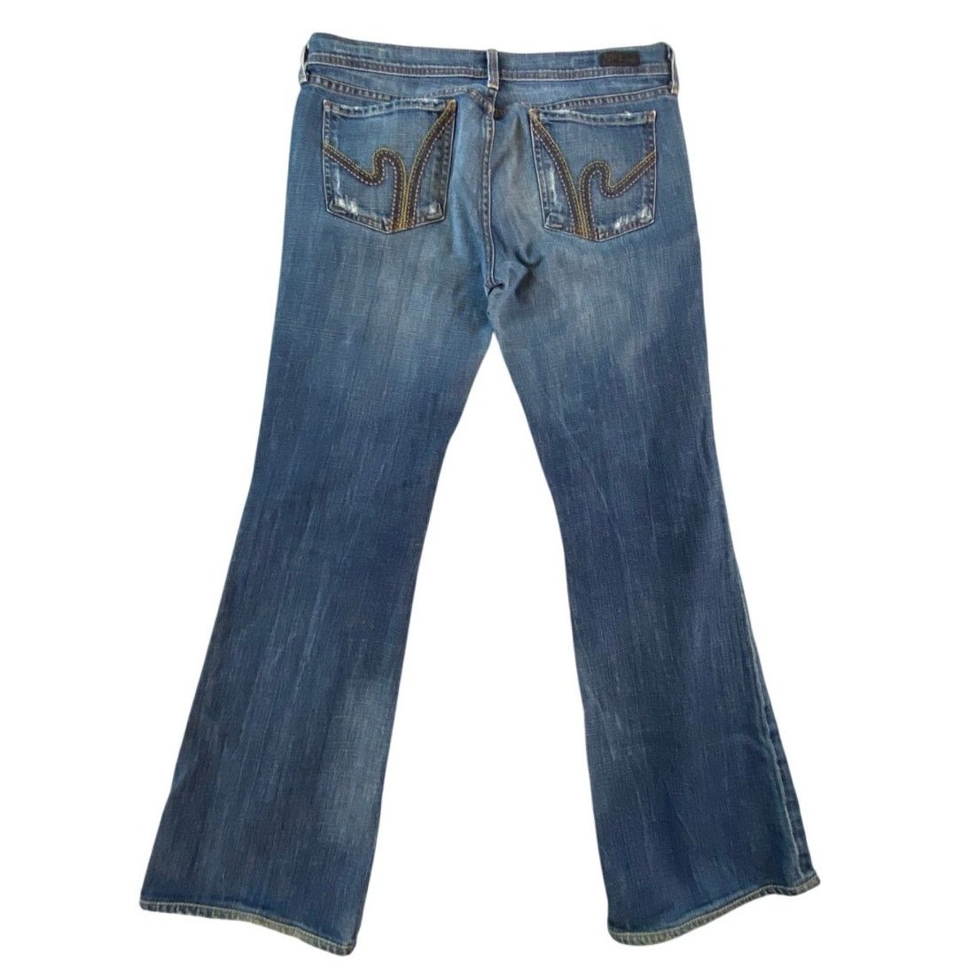 Citizens Of Humanity Citizens of Humanity Ric Rac 109 Jeans Sz 32 Low Bootcut Size 32" / US 10 / IT 46 - 1 Thumbnail