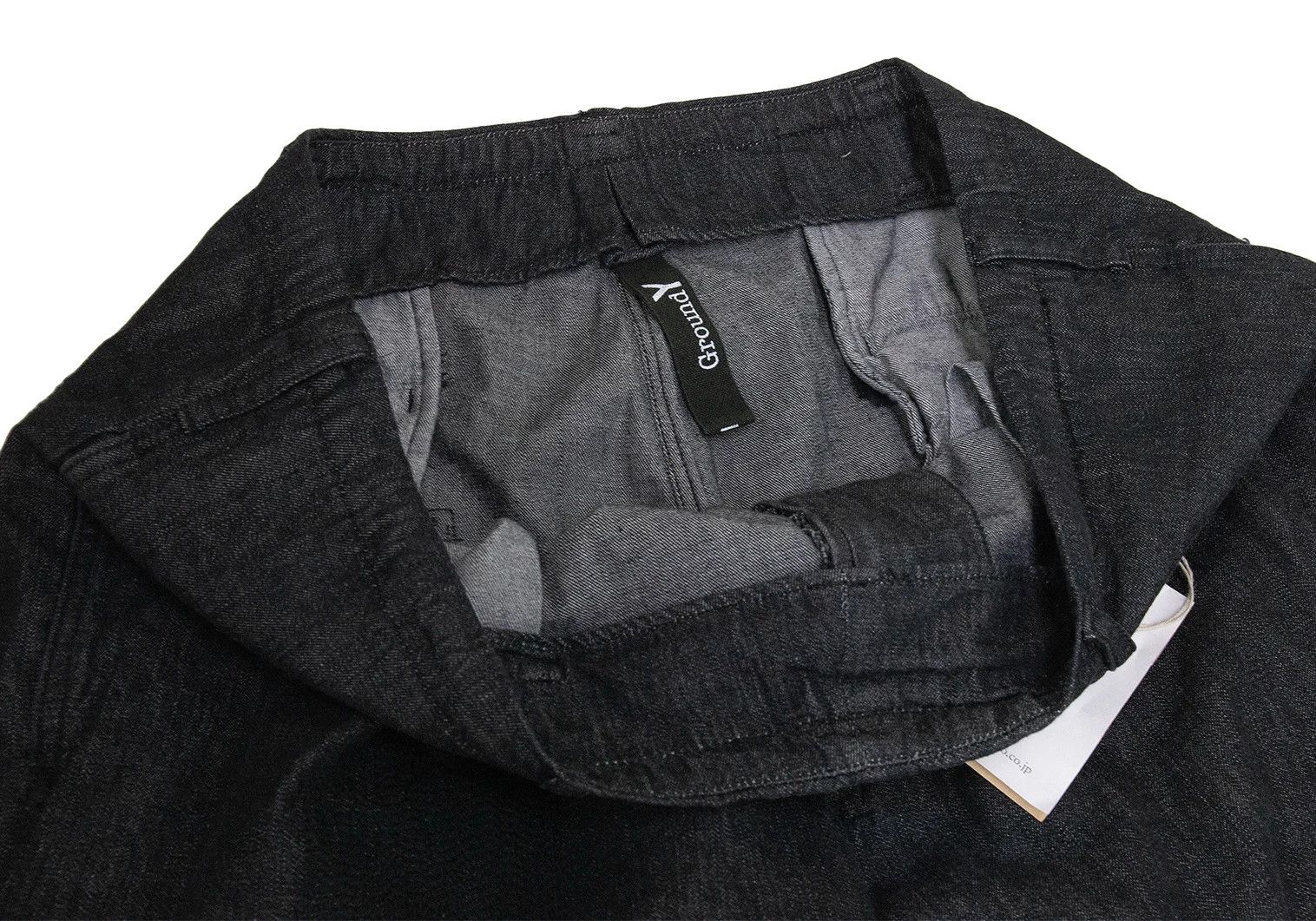 Yohji Yamamoto Repair Design Denim Pants in Black Size 3 Size US 34 / EU 50 - 7 Thumbnail