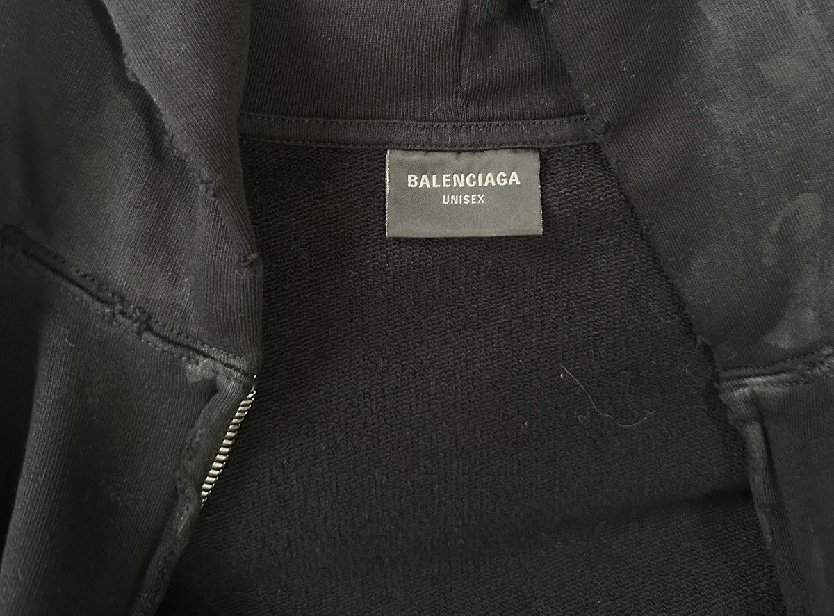 Balenciaga Balenciaga 24’ heavy metal SanScript zip up Size US XS / EU 42 / 0 - 12 Thumbnail