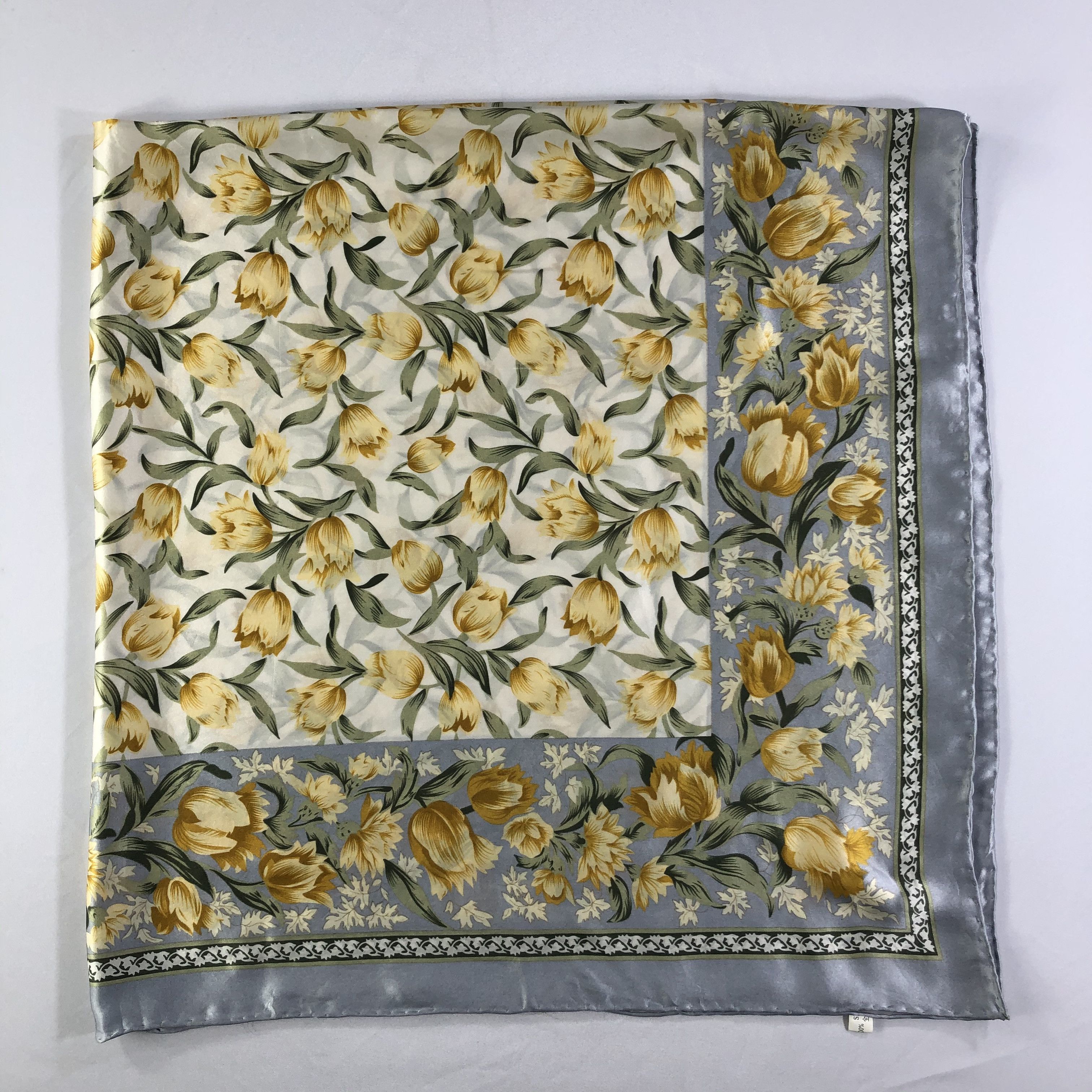 Vintage Vintage Silk Scarf Size ONE SIZE - 2 Thumbnail