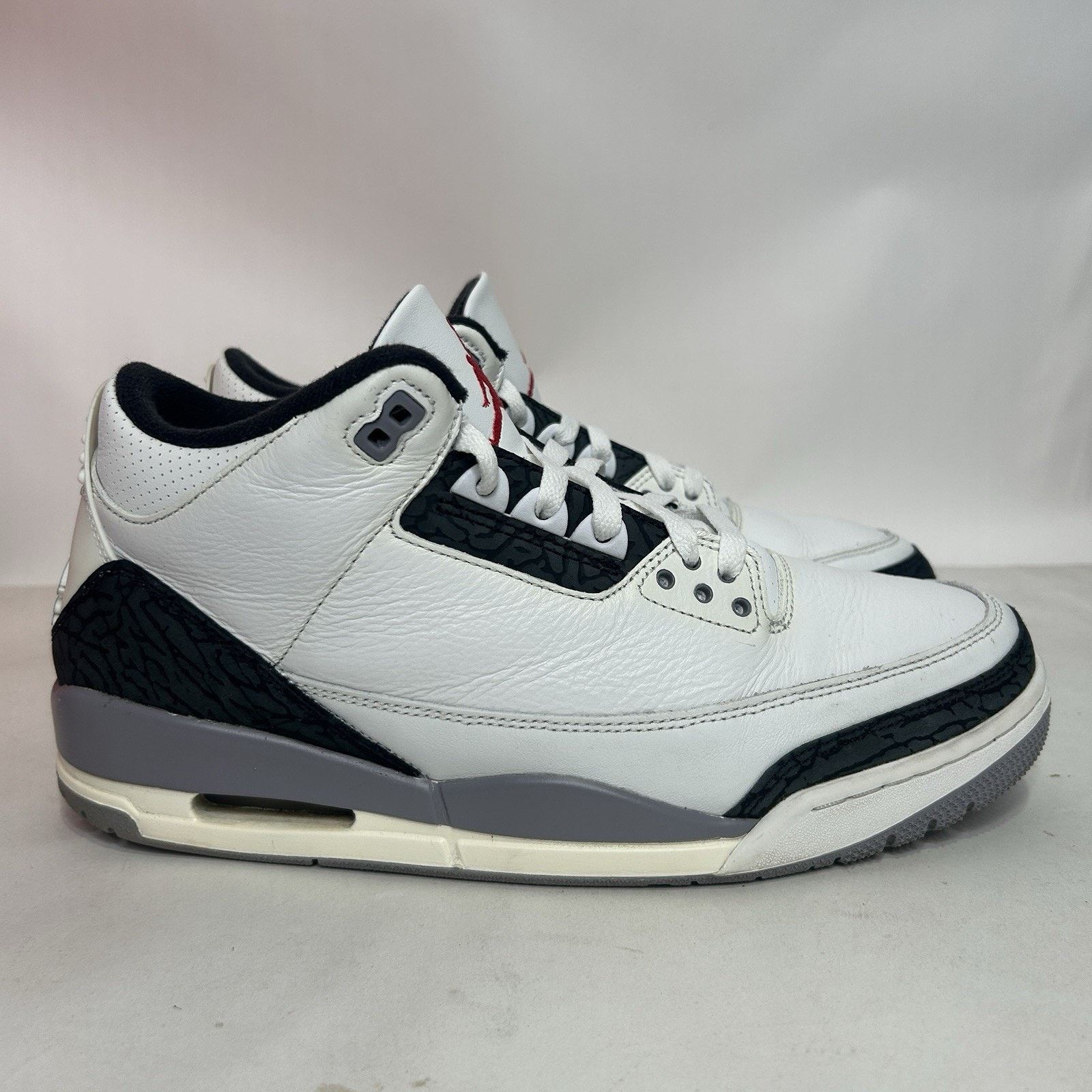 Nike Nike Air Jordan 3 Retro “Cement Grey” Size US 11 / EU 44 - 4 Thumbnail