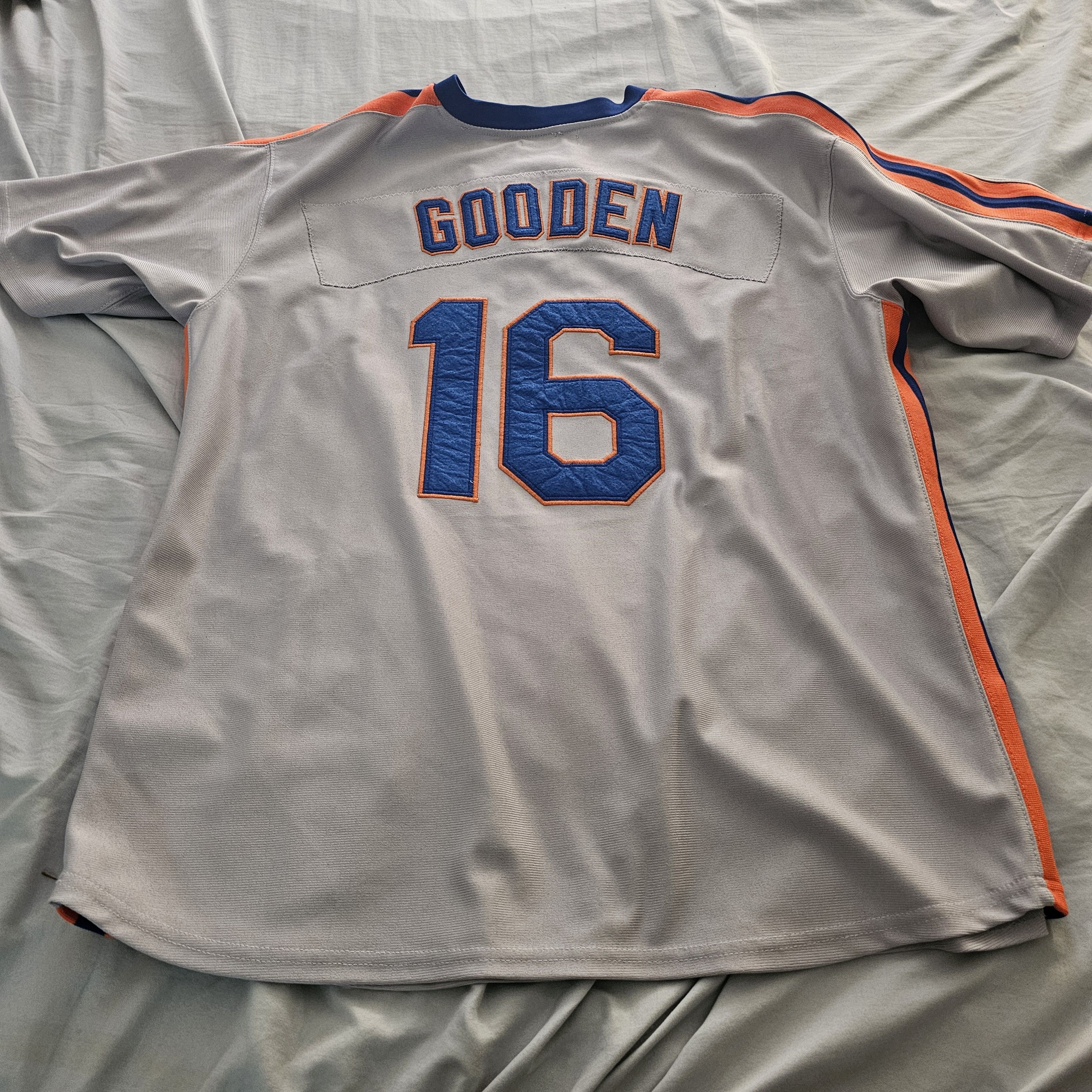 Mitchell & Ness Doc Gooden 1987 Mets Jersey Road Size US XXL / EU 58 / 5 - 2 Thumbnail