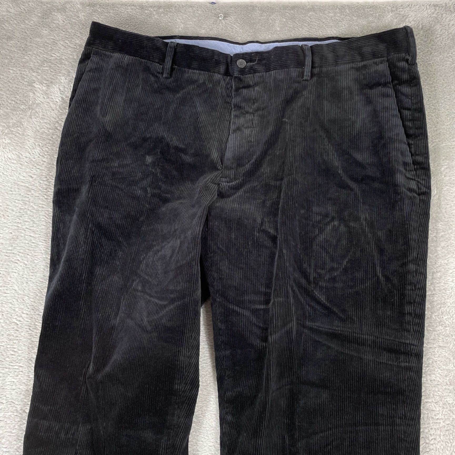 Polo Ralph Lauren Polo Ralph Lauren Corduroy Pants Mens 38x32 Black Classic Fit Hem Size US M / EU 48-50 / 2 - 5 Thumbnail