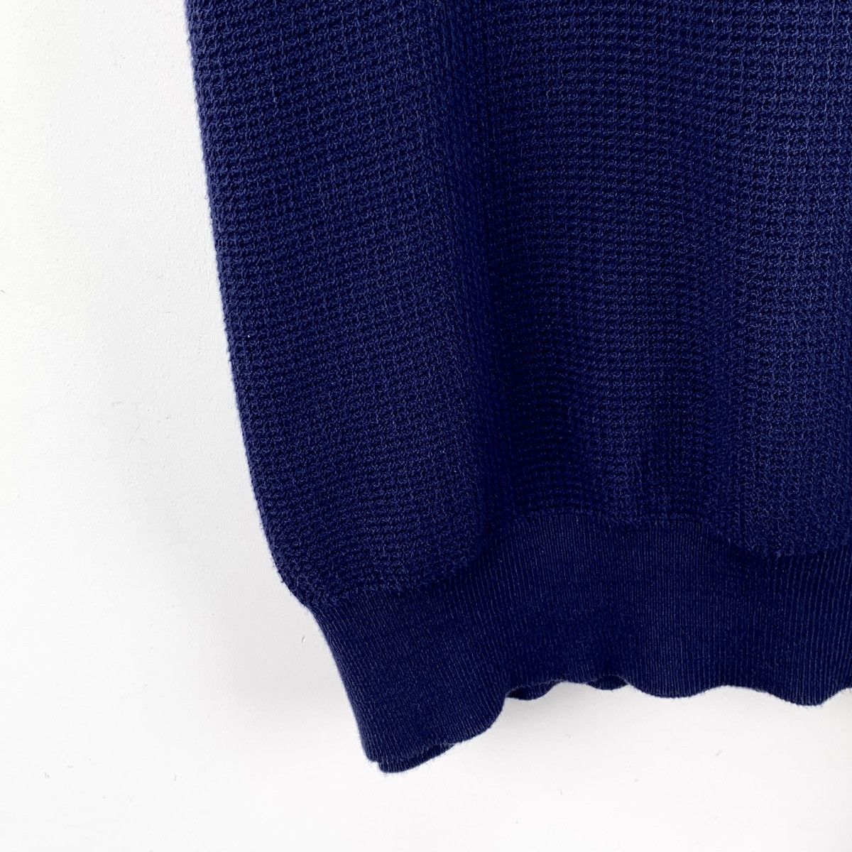 Z Zegna Zegna Cotton Collared Short Sleeve Knit Sweater K26WX Size US XL / EU 56 / 4 - 4 Thumbnail