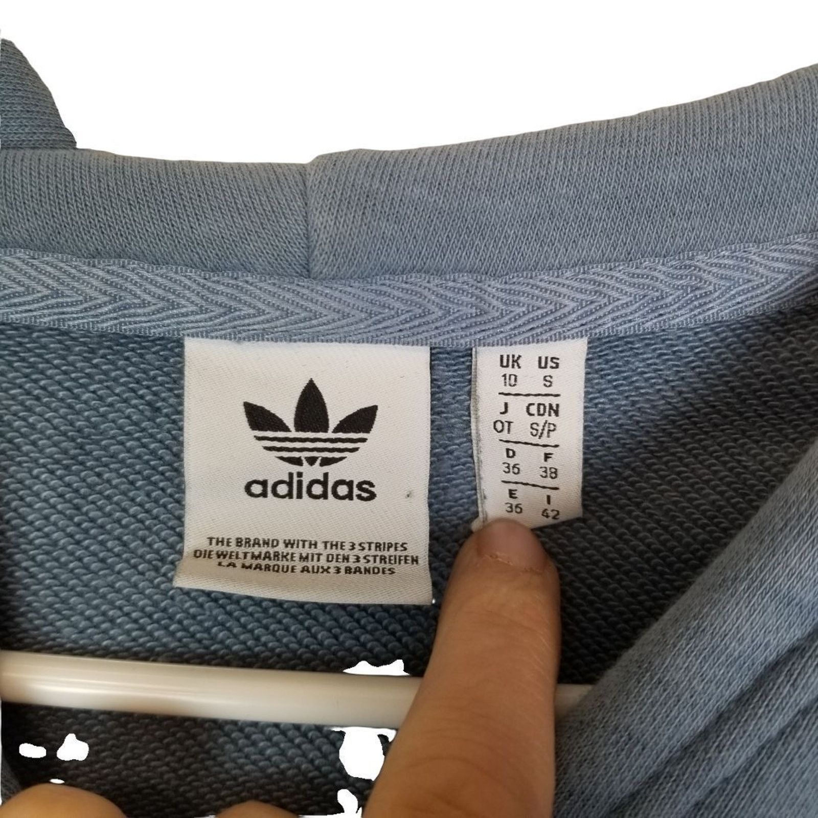 Adidas Adidas Originals Womens Cropped Sweatshirt Pullover S Active Size S / US 4 / IT 40 - 7 Thumbnail