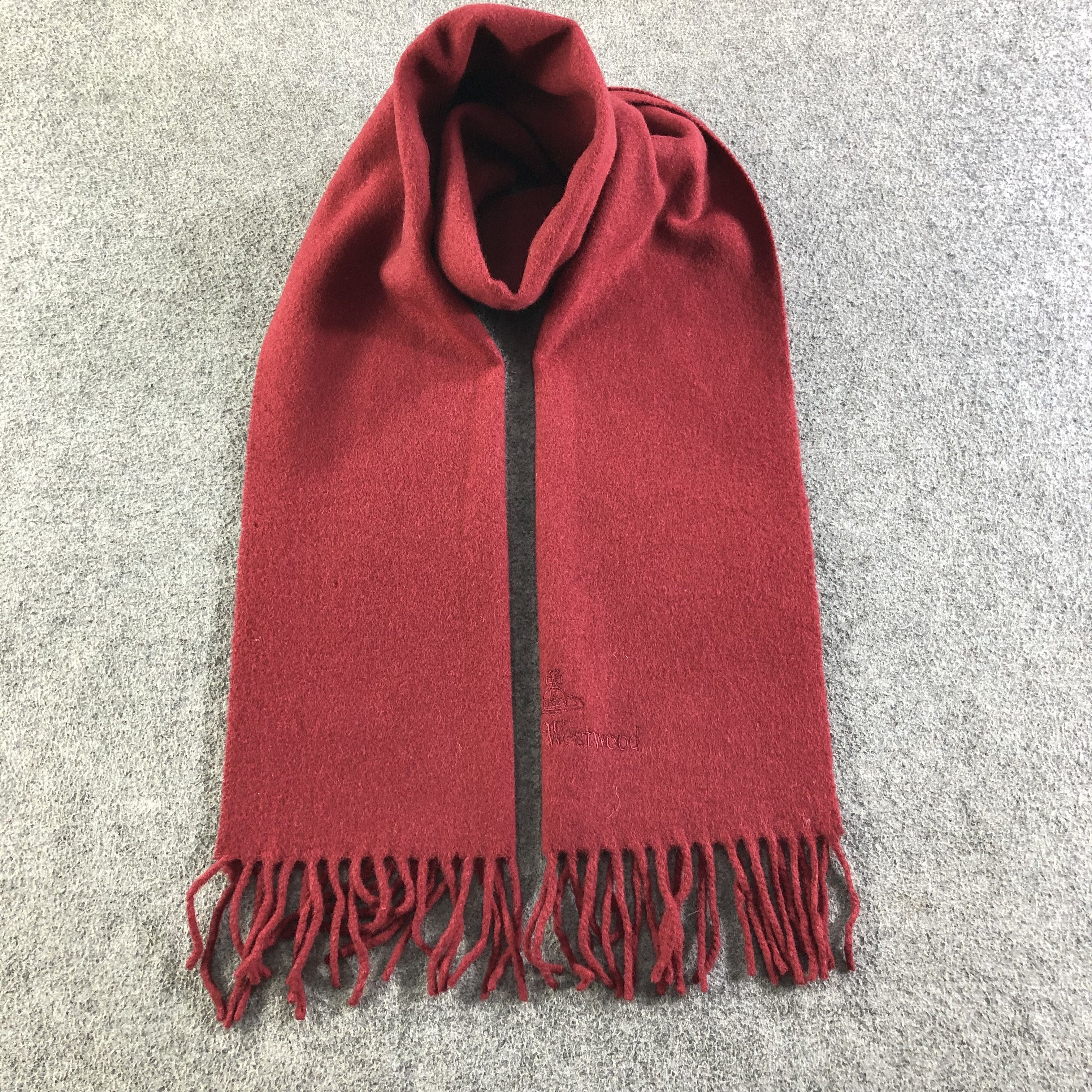 Vivienne Westwood Vivienne Westwood Wool Scarf Muffler V1860 Size ONE SIZE - 1 Thumbnail