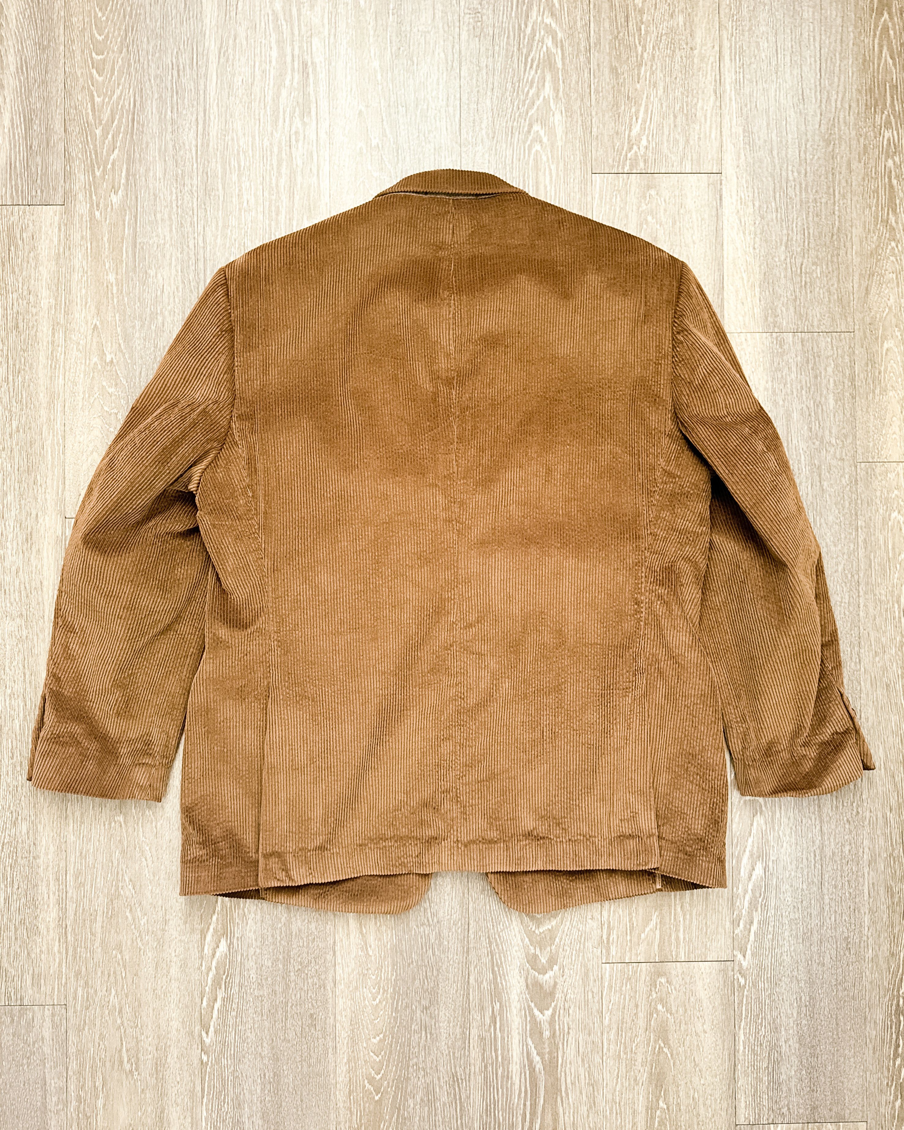 Vintage Vintage 2000s Coconut Grove Corduroy Blazer Brown Men's 44S Size 44S - 8 Thumbnail