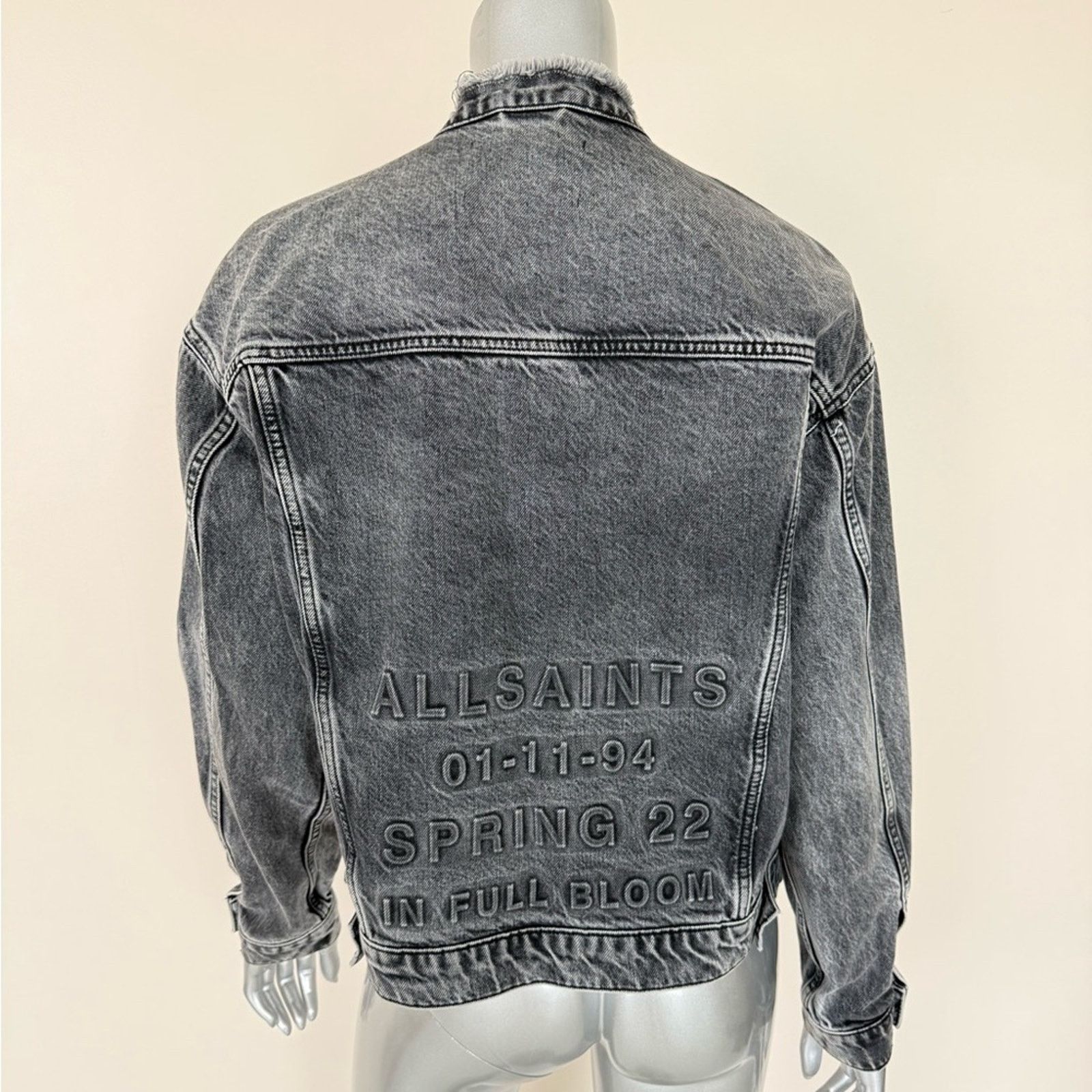 Allsaints ALLSAINTS women jeans oversized jacket size 2 US Size XS / US 0-2 / IT 36-38 - 4 Thumbnail