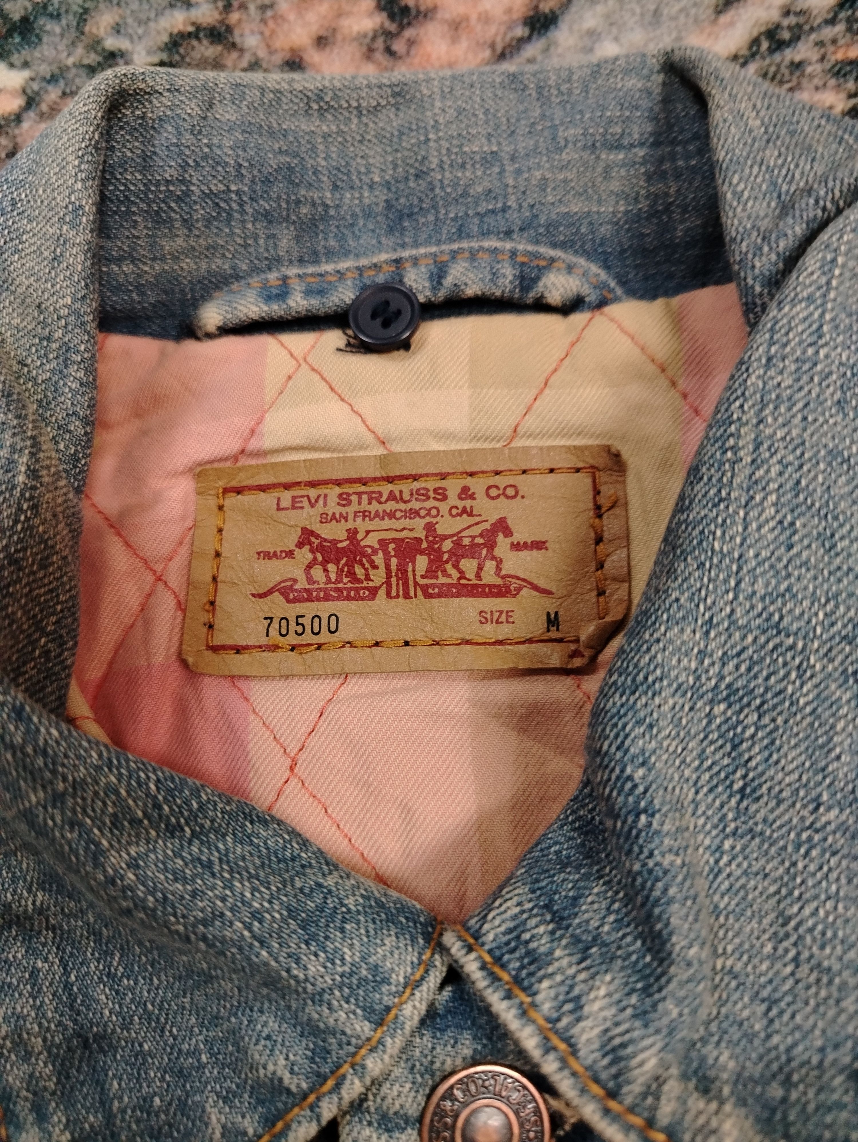 Levi's Levis 70500 Type III trucker blanket lined Size US M / EU 48-50 / 2 - 11 Thumbnail