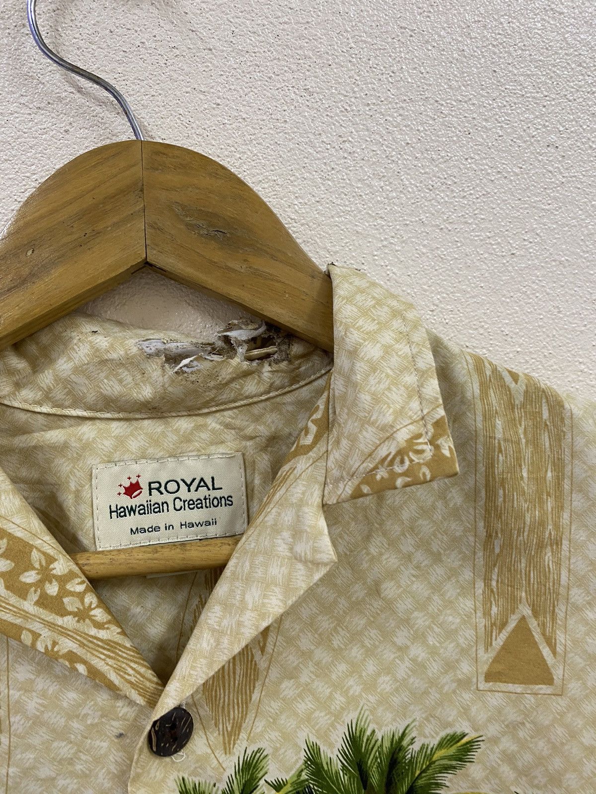Other Rare Vtg Hawaian Shirt ( Damage ) Size US M / EU 48-50 / 2 - 5 Thumbnail