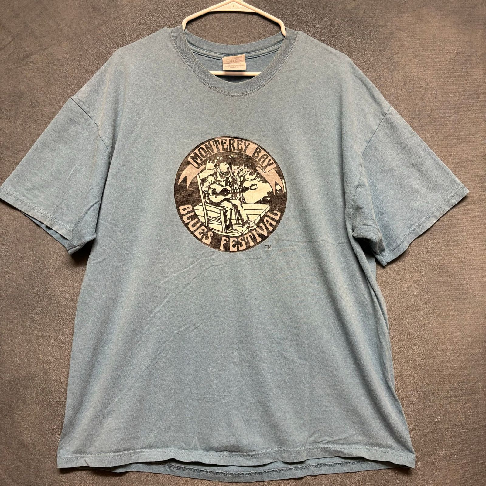 Other Vintage Monterey Bay Blues Festival Shirt Mens XL Graphic Size US XL / EU 56 / 4 - 2 Thumbnail