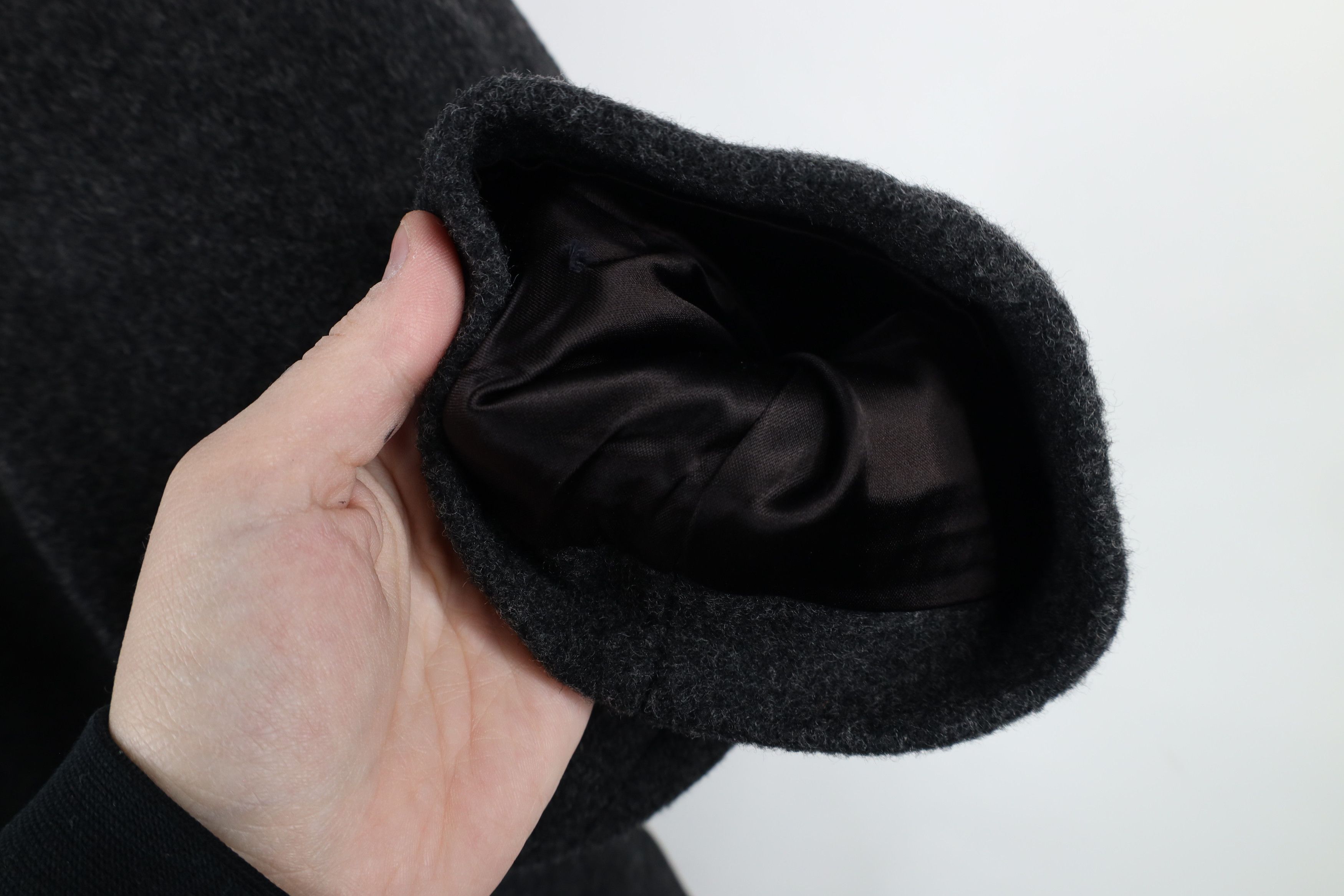 Vintage Vintage 70s Streetwear Overcoat Jacket Charcoal Gray USA Size US L / EU 52-54 / 3 - 6 Thumbnail