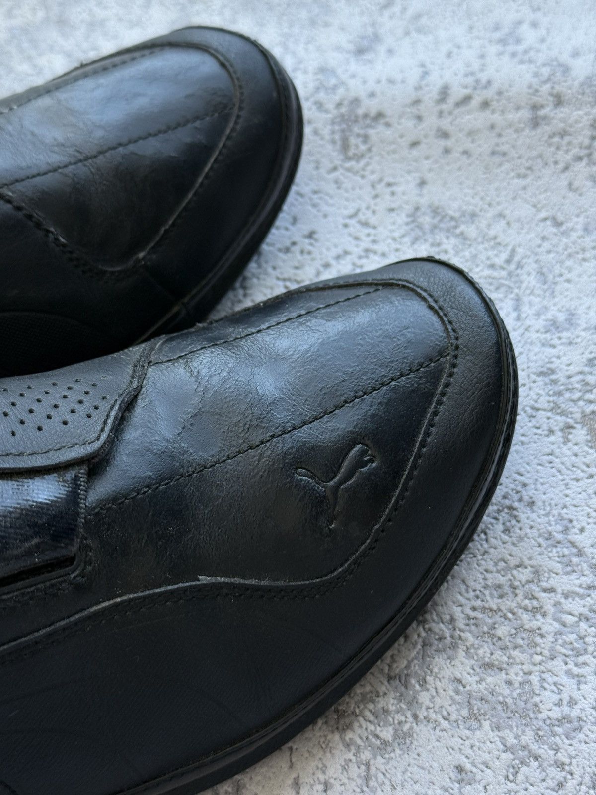 Puma Vintage Puma Cat Leather Y2K Shoes Size US 11.5 / EU 44-45 - 10 Thumbnail