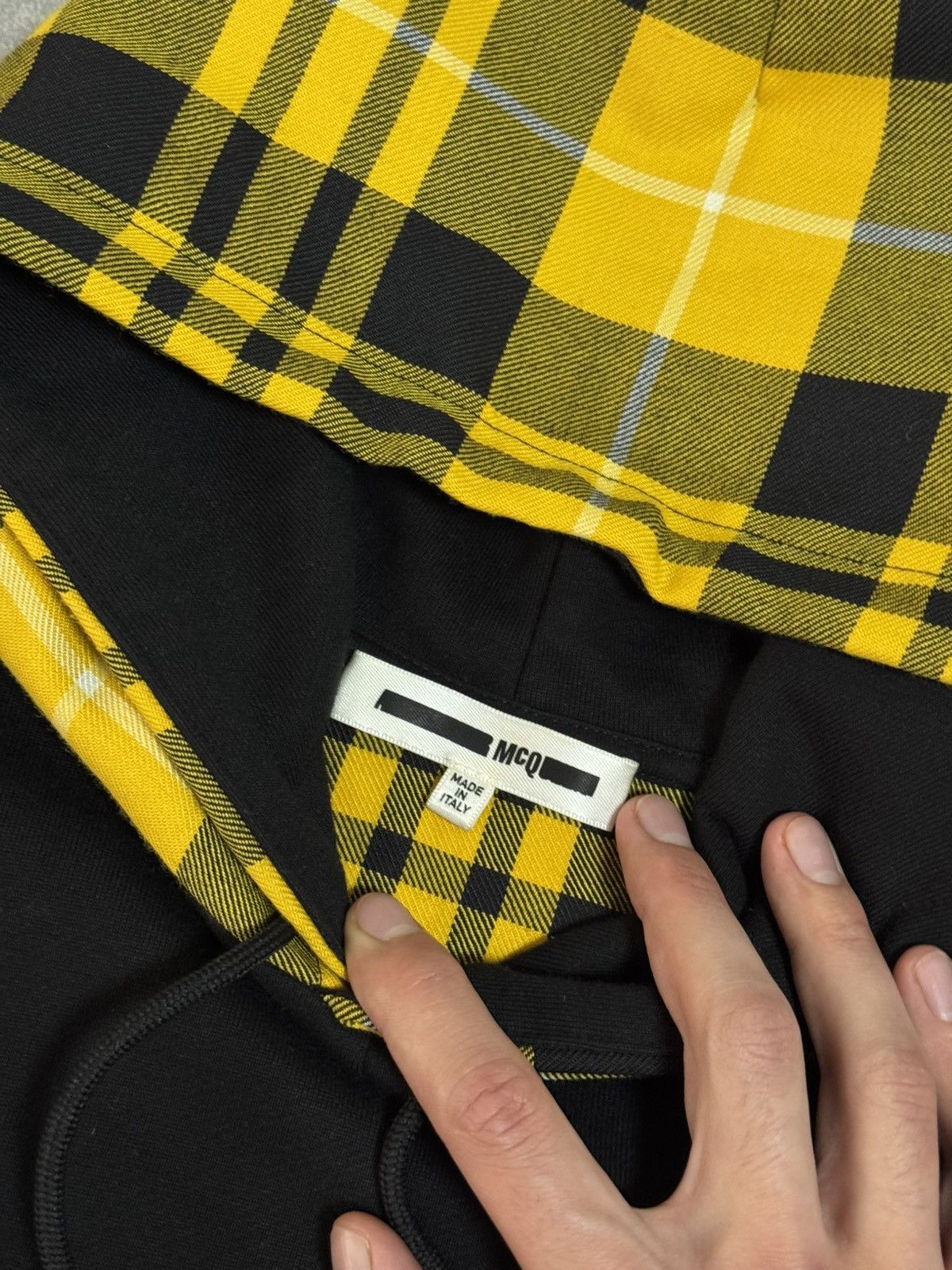 MCQ Rare Alexander McQueen McQ Odyssey 93 Asymmetric Hoodie S Size US S / EU 44-46 / 1 - 13 Thumbnail