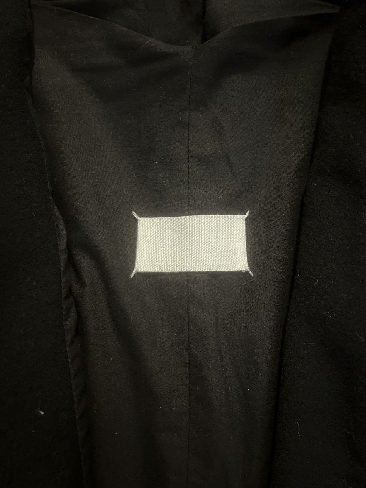 Maison Margiela Maison Margiela Artisanal AW05 Black Wool Hooded Blazer Size US S / EU 44-46 / 1 - 6 Thumbnail