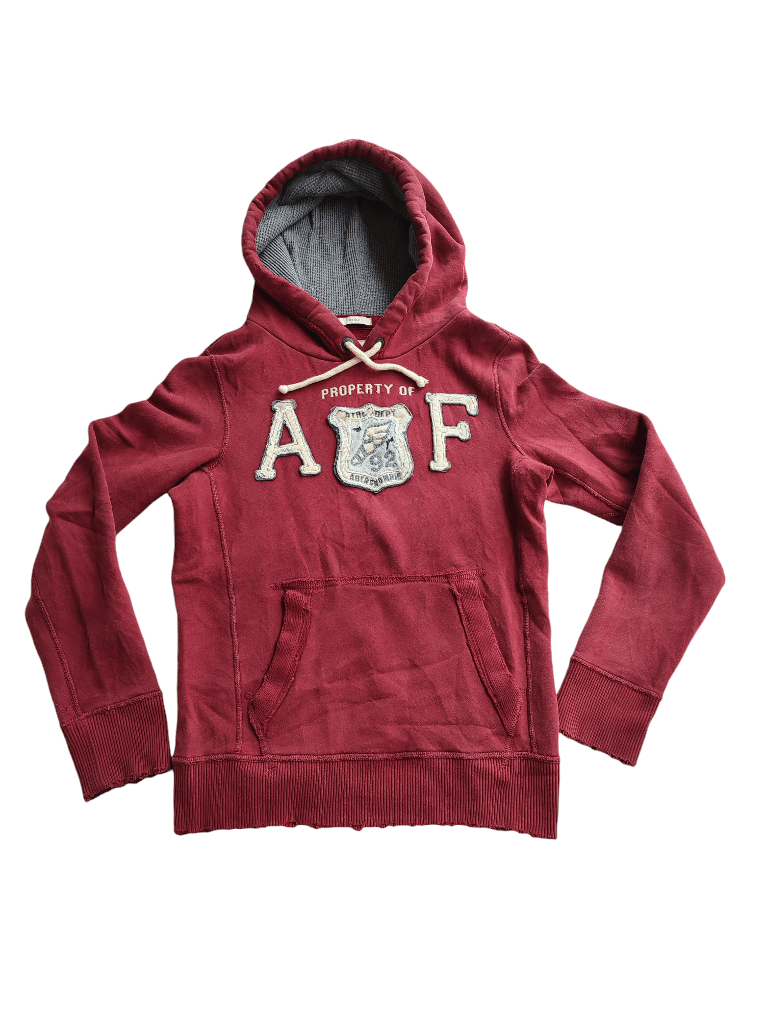 Abercrombie & Fitch Vintage PROPERTY OF ABERCROMBIE FITCH HOODIE Size US S / EU 44-46 / 1 - 2 Thumbnail