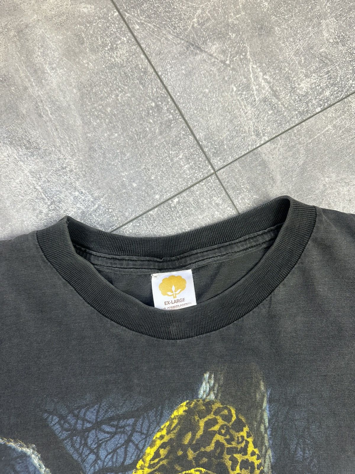 Habitat Vintage Rare Habitat Tiger Printed Log Tee Size US L / EU 52-54 / 3 - 7 Thumbnail