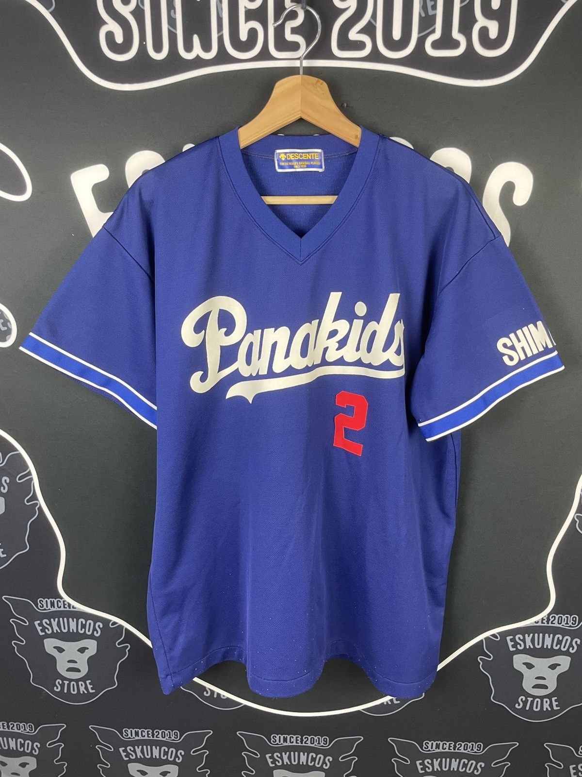 Descente Vintage Decente Baseball Jersey Size US XL / EU 56 / 4 - 2 Thumbnail
