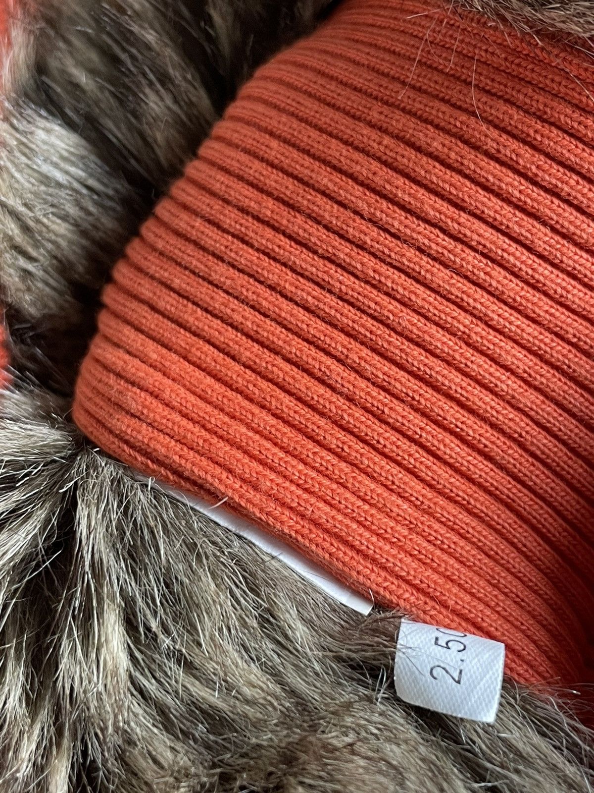 Benetton Vintage Y2K Benetton 00’s Fur Full Zip Hoodie Avant Garde Size M / US 6-8 / IT 42-44 - 7 Thumbnail