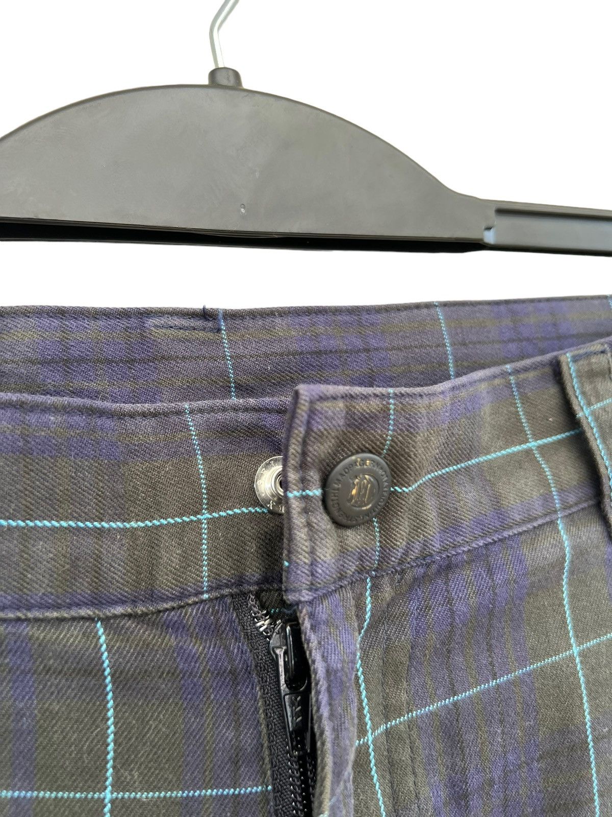 Designer Vintage MADPAGER Japan Plaid Pocket Cargo Trouser Pant Size US 32 / EU 48 - 7 Thumbnail