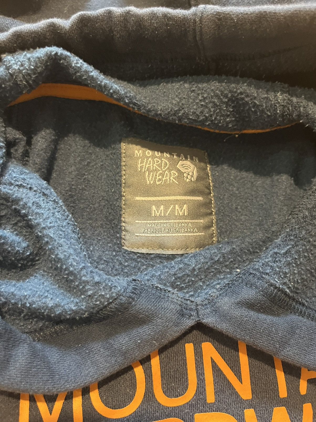 Mountain Hardwear Vintage Mountain Hardware Navy Hoodie Size US M / EU 48-50 / 2 - 4 Thumbnail