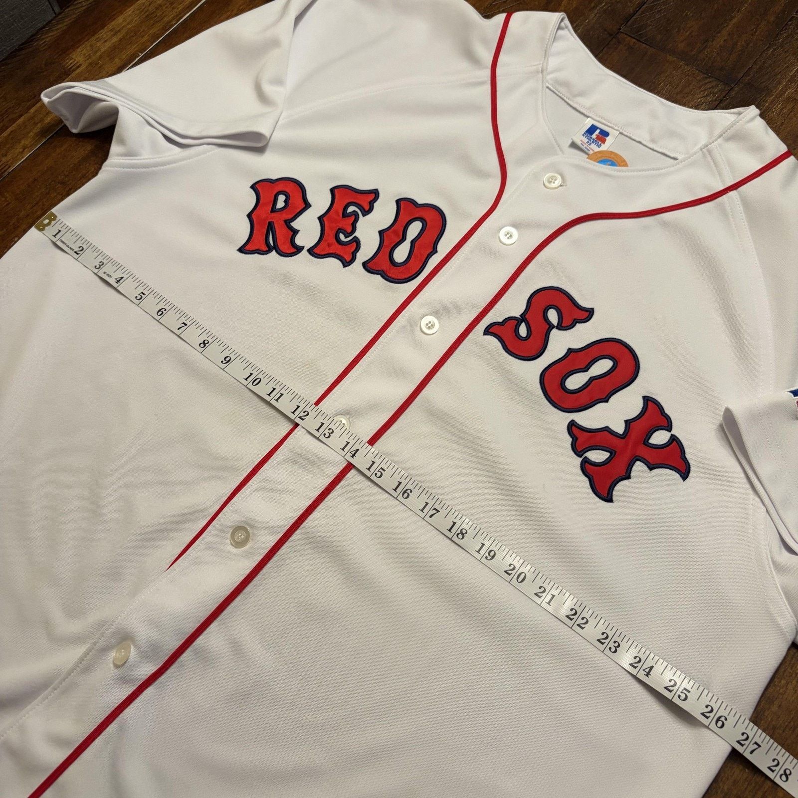Russell Athletic Vtg Boston Red Sox Jersey Mens 2XL Russell Athletic 90s Size US XXL / EU 58 / 5 - 7 Thumbnail