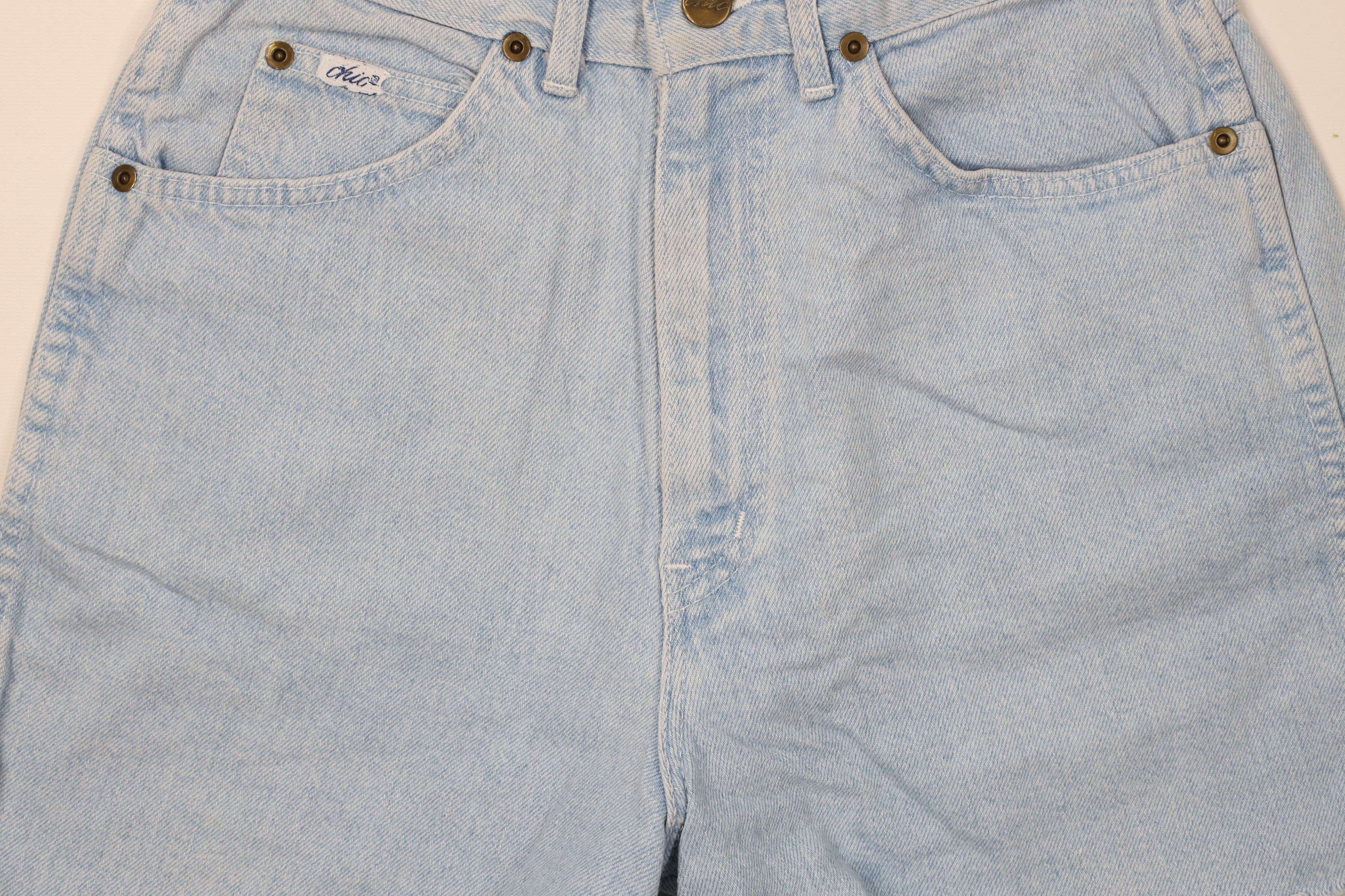 Vintage Vintage 90s Streetwear Off Denim Jean Shorts Jorts Blue USA Size 30" / US 8 / IT 44 - 3 Thumbnail