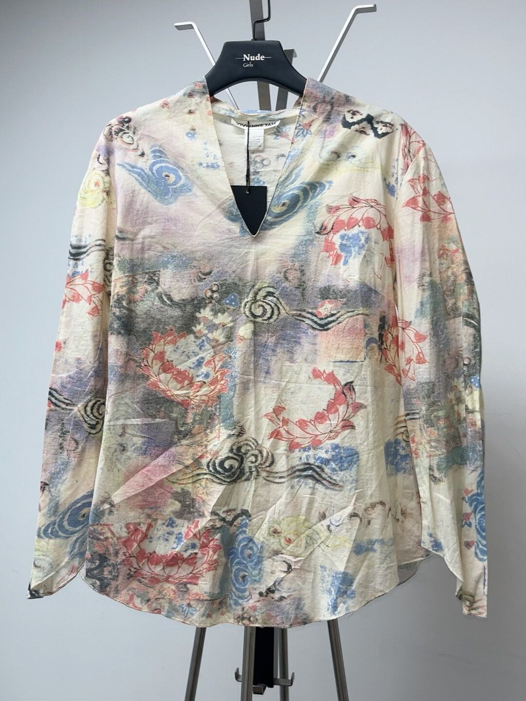 Vivienne Tam vivienne tam ink lotus print top Size M / US 6-8 / IT 42-44 - 1 Thumbnail