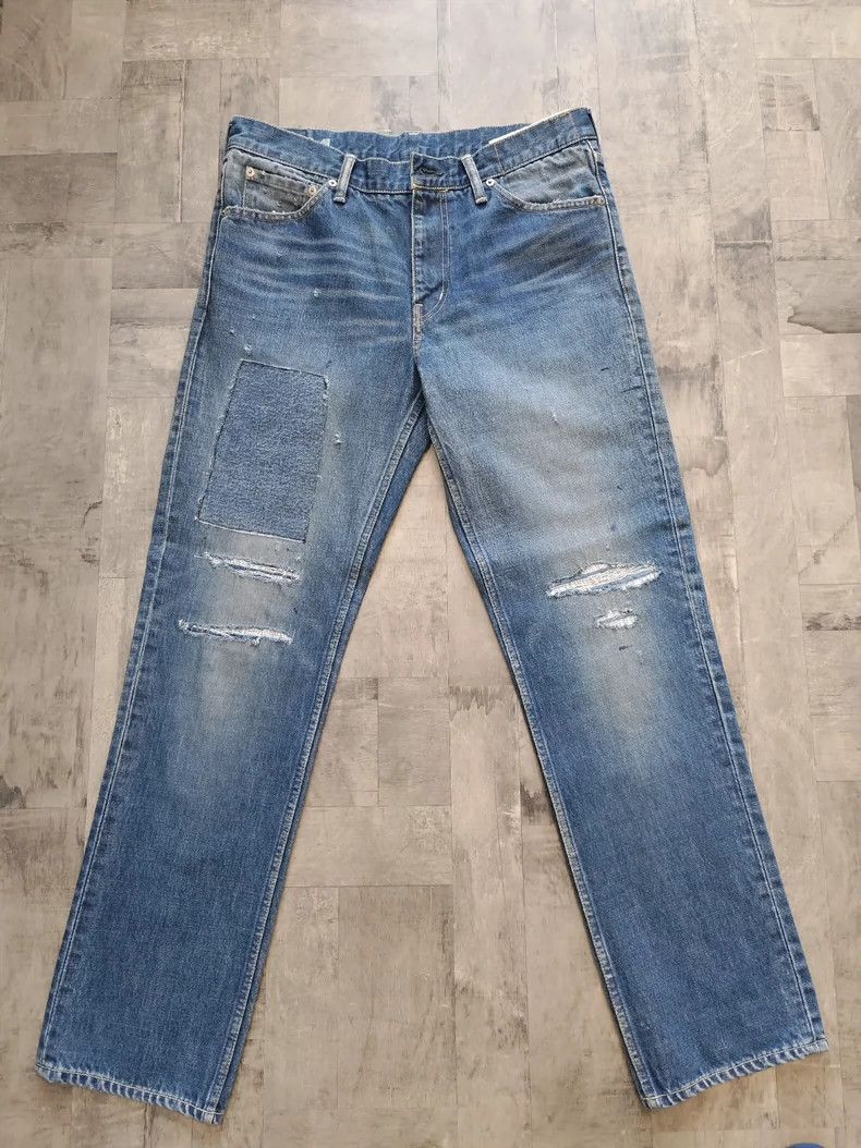 Visvim visvim size w34l30 18aw 03d14 Wash Cut Jeans 2503-Nextarrow Size US 30 / EU 46 - 1 Thumbnail