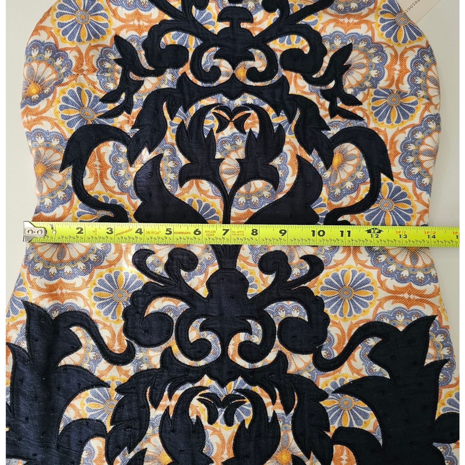 Anthropologie Vanessa Virginia Linen Blend Embroidered Owen Shift Dress 0 Size XS / US 0-2 / IT 36-38 - 10 Thumbnail