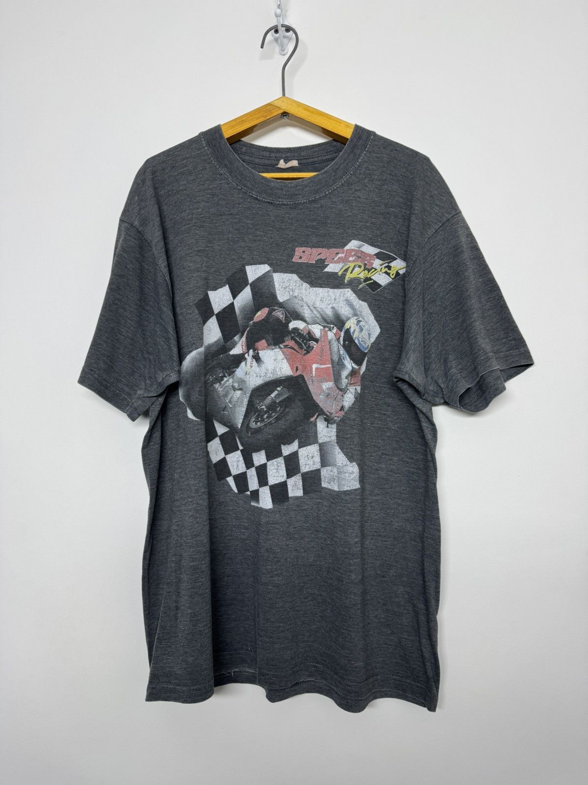 Vintage Vintage 90s Snap On Racing NASCAR Tee Size US M / EU 48-50 / 2 - 2 Thumbnail