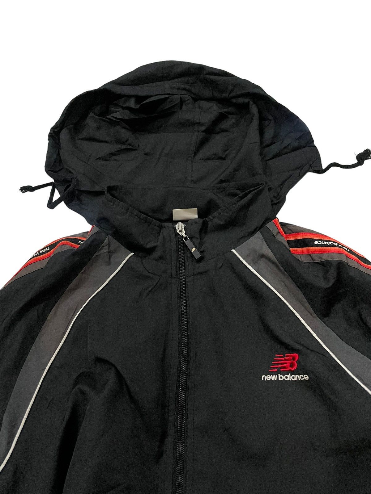 New Balance Vintage New Balance Zip Spell Out Windbreaker Sport Jacket Size US M / EU 48-50 / 2 - 16 Thumbnail