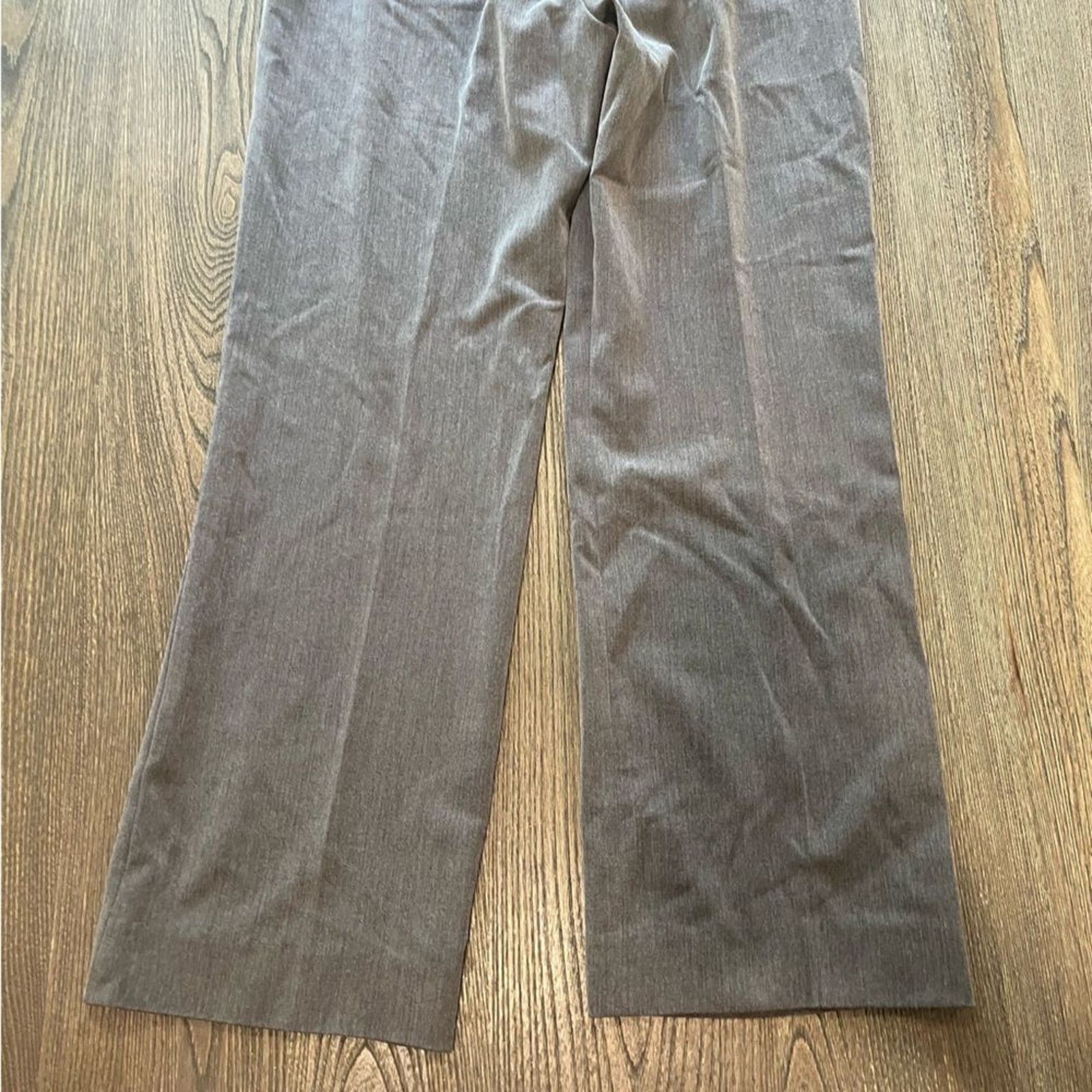 Vintage Bandolino Blu Medium Heathered Gray Straight Legs Size 8 Size 30" / US 8 / IT 44 - 7 Thumbnail