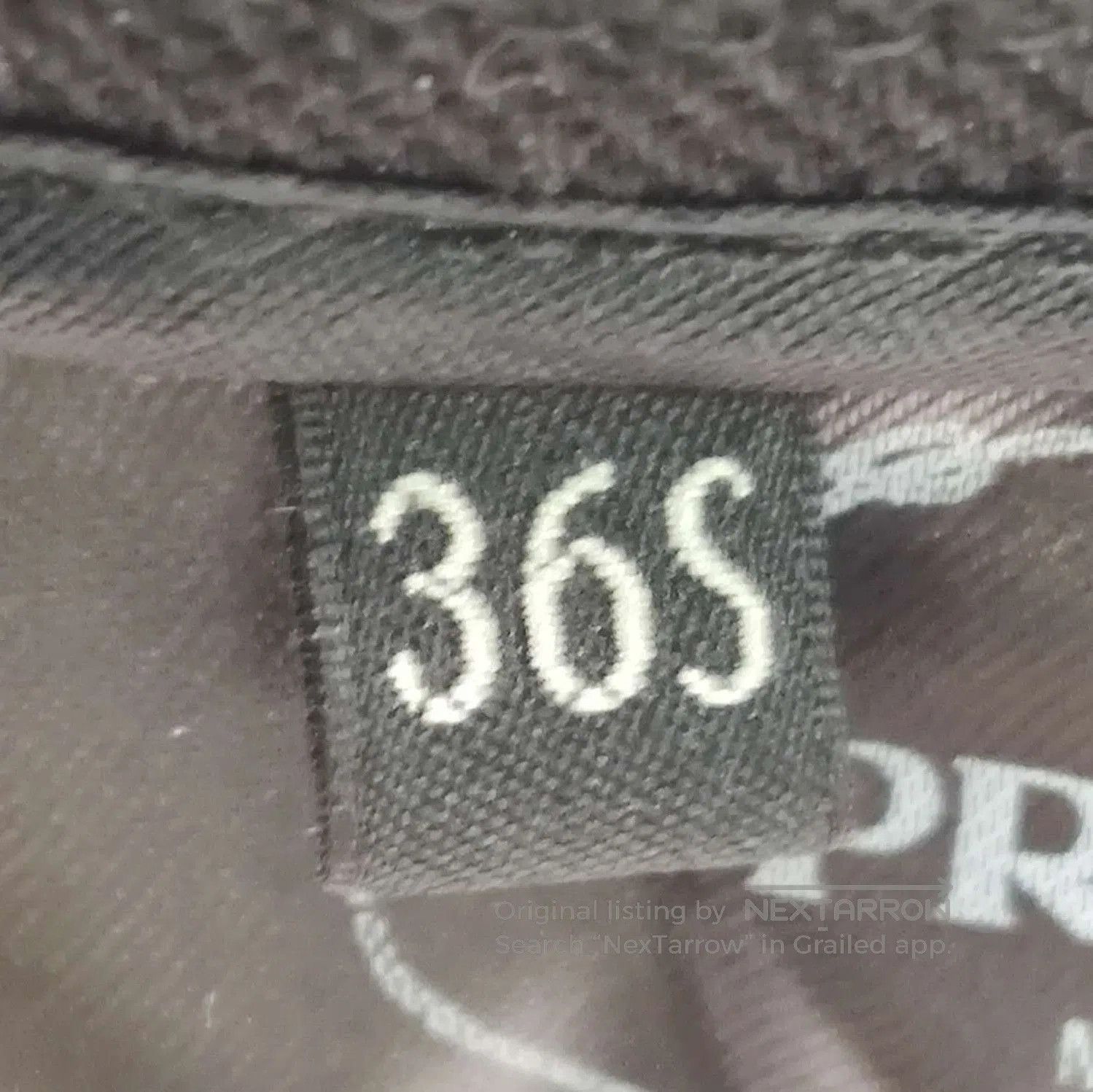 Prada Prada Black Cotton Triangle Logo Trousers Size 36 . Size 22" - 6 Thumbnail