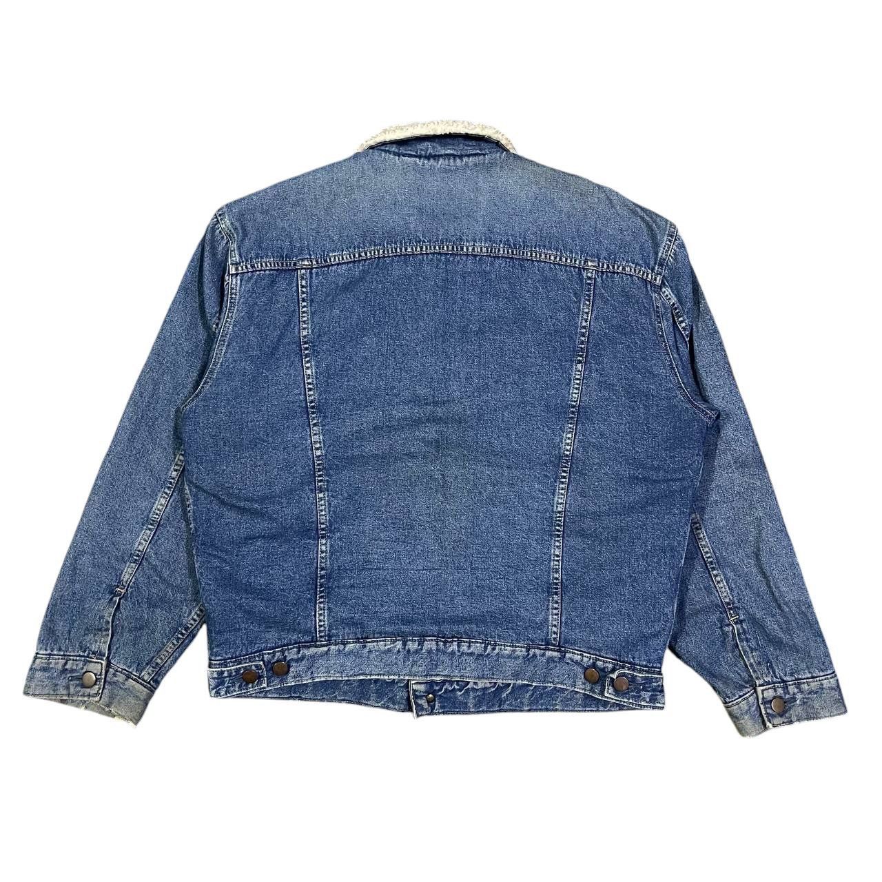 Japanese Brand Vintage GL Heart Denim Jacket Sherpa Lined Size US L / EU 52-54 / 3 - 10 Thumbnail