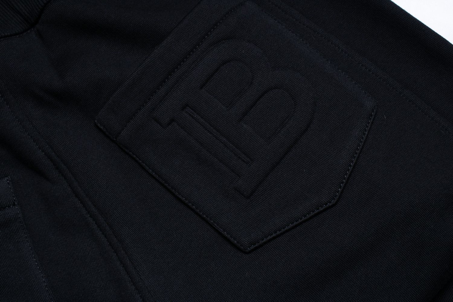 Balmain Balmain, black ribbed joggers with embossed b Size US 32 / EU 48 - 6 Thumbnail